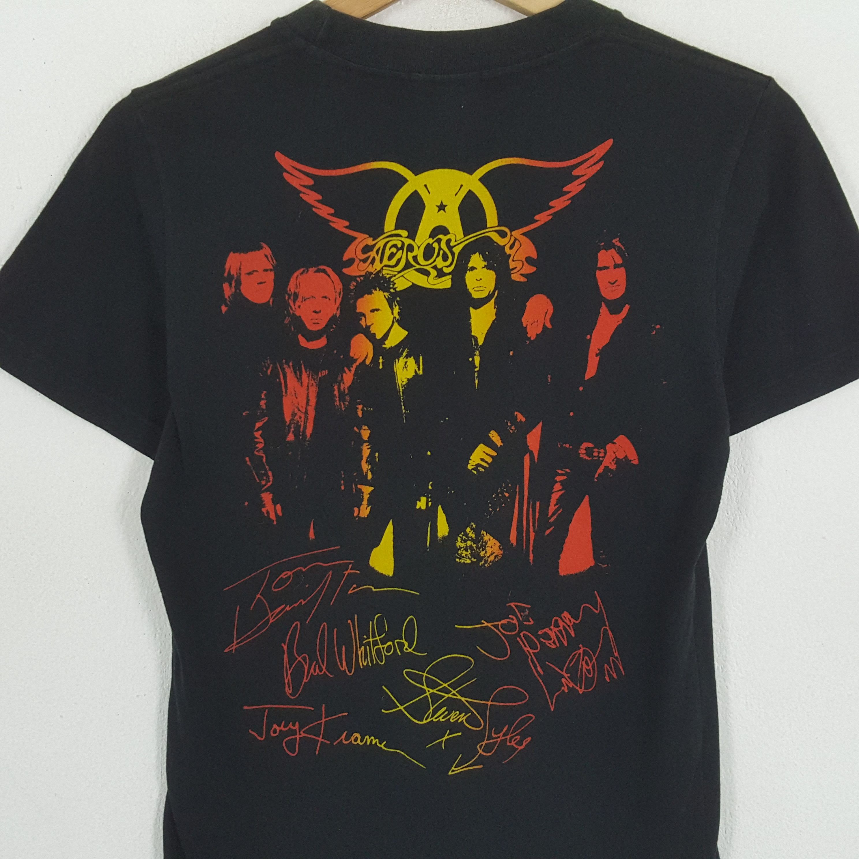 Hysteric Glamour × Japanese Brand × Vintage Vintage HYSTERIC GLAMOUR x Aerosmith Rock Band T-Shirt Size US XS / EU 42 / 0 - 2 Thumbnail