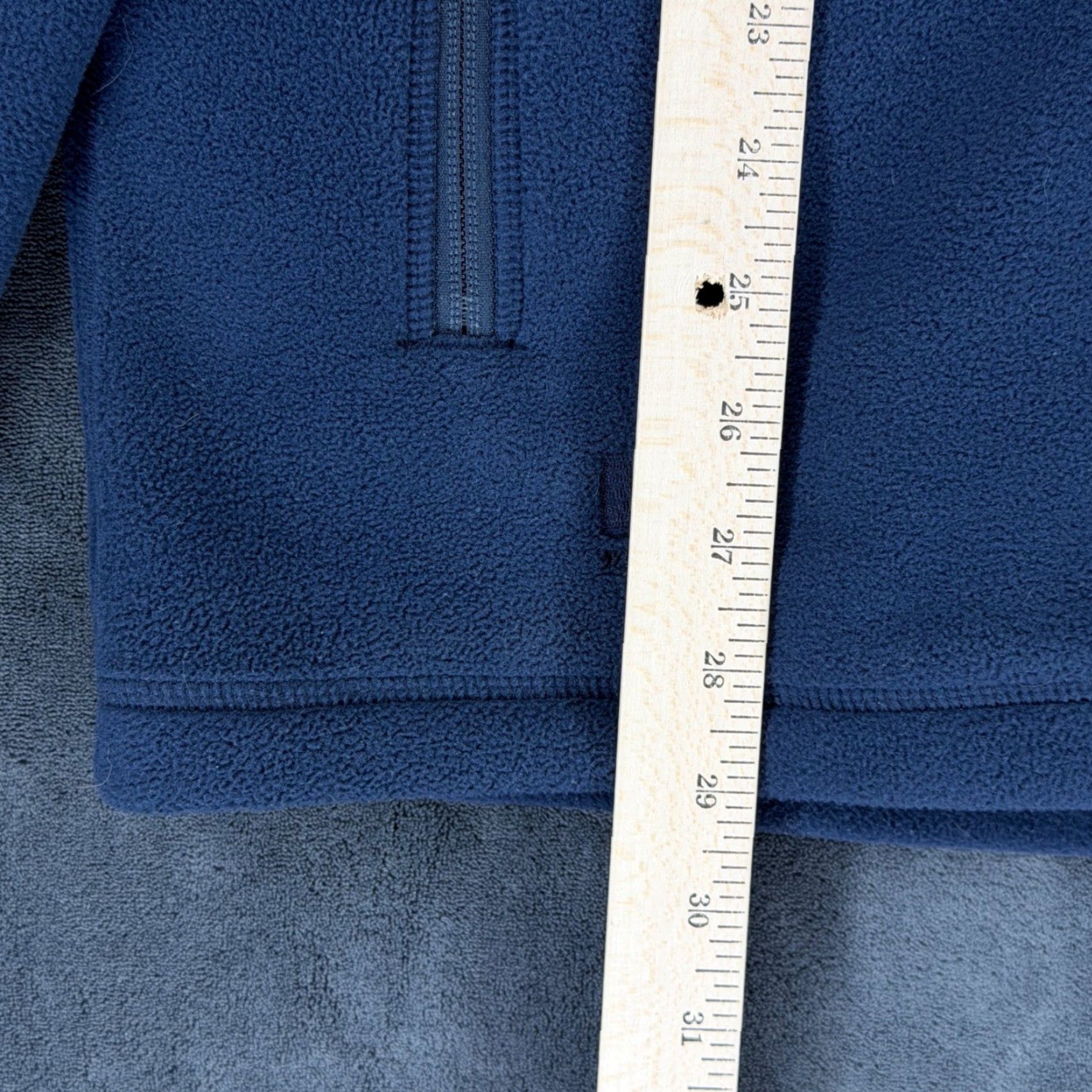 Helly Hansen Helly Hansen Workwear Jacket Mens Navy Blue Polartec Fleece Full Zip FEN 72026 L Size US L / EU 52-54 / 3 - 7 Thumbnail