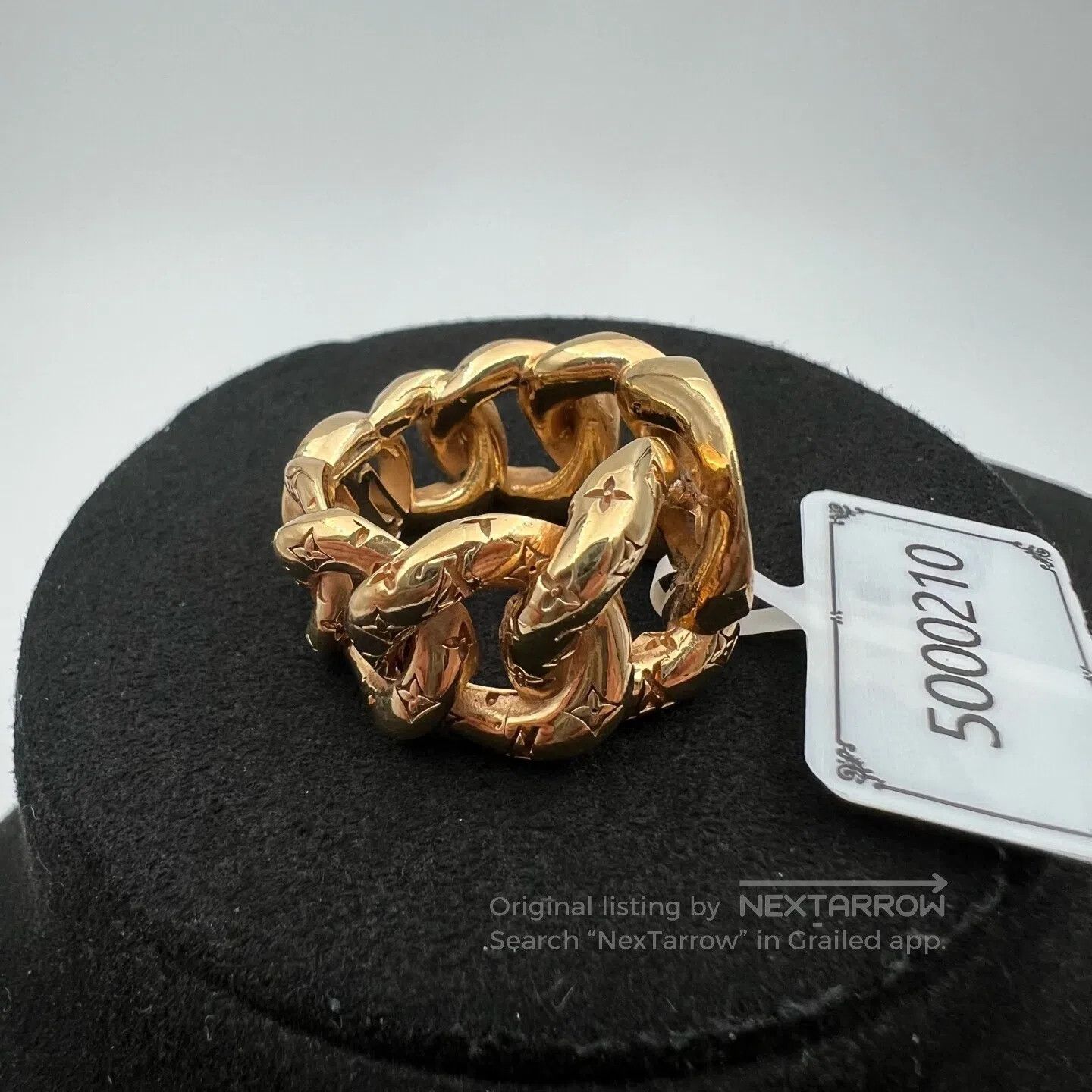 Louis Vuitton Louis Vuitton Golden ring Size ONE SIZE - 1 Thumbnail