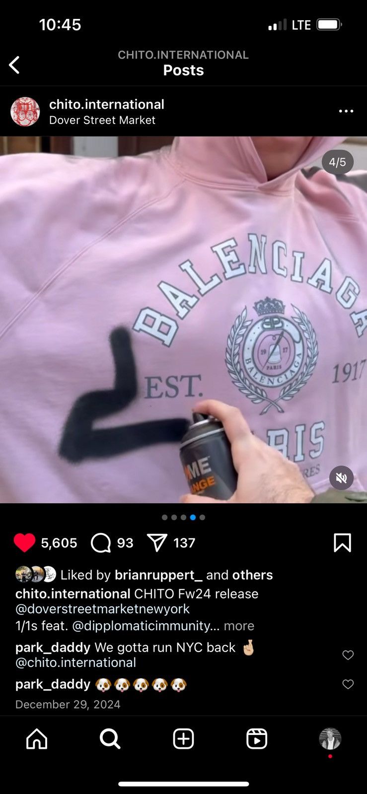 Balenciaga Balenciaga x Chito College 1917 Hoodie 1 of 1 Size US S / EU 44-46 / 1 - 16 Thumbnail
