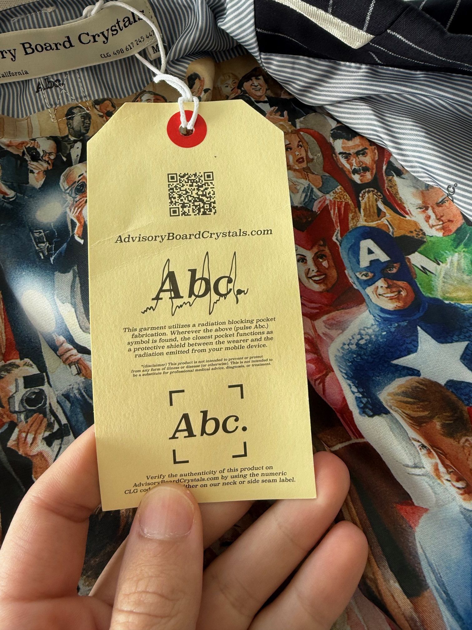 Advisory Board Crystals Abc. x Fantastic Four Reed's Suit Blazer Size US M / EU 48-50 / 2 - 3 Thumbnail