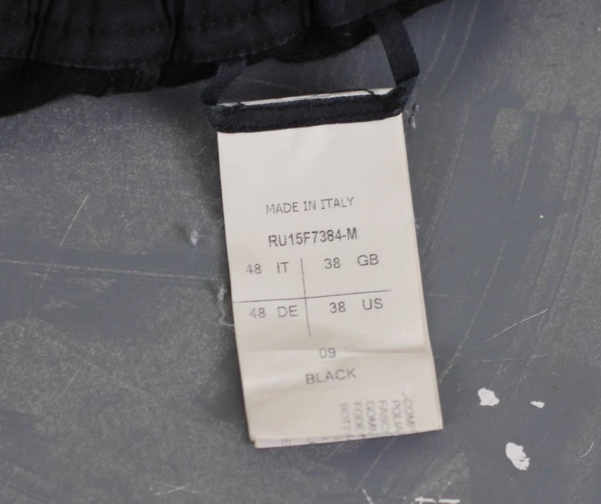 Rick Owens Rick Owens Mainline Cashmere & Wool Blend Drop-Crotch Shorts Size US 32 / EU 48 - 5 Thumbnail