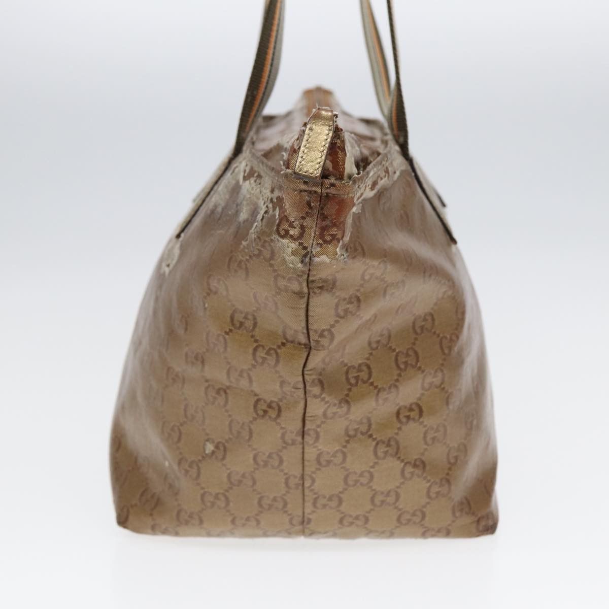 Gucci GUCCI GG Crystal Tote Bag Gold Size ONE SIZE - 5 Thumbnail