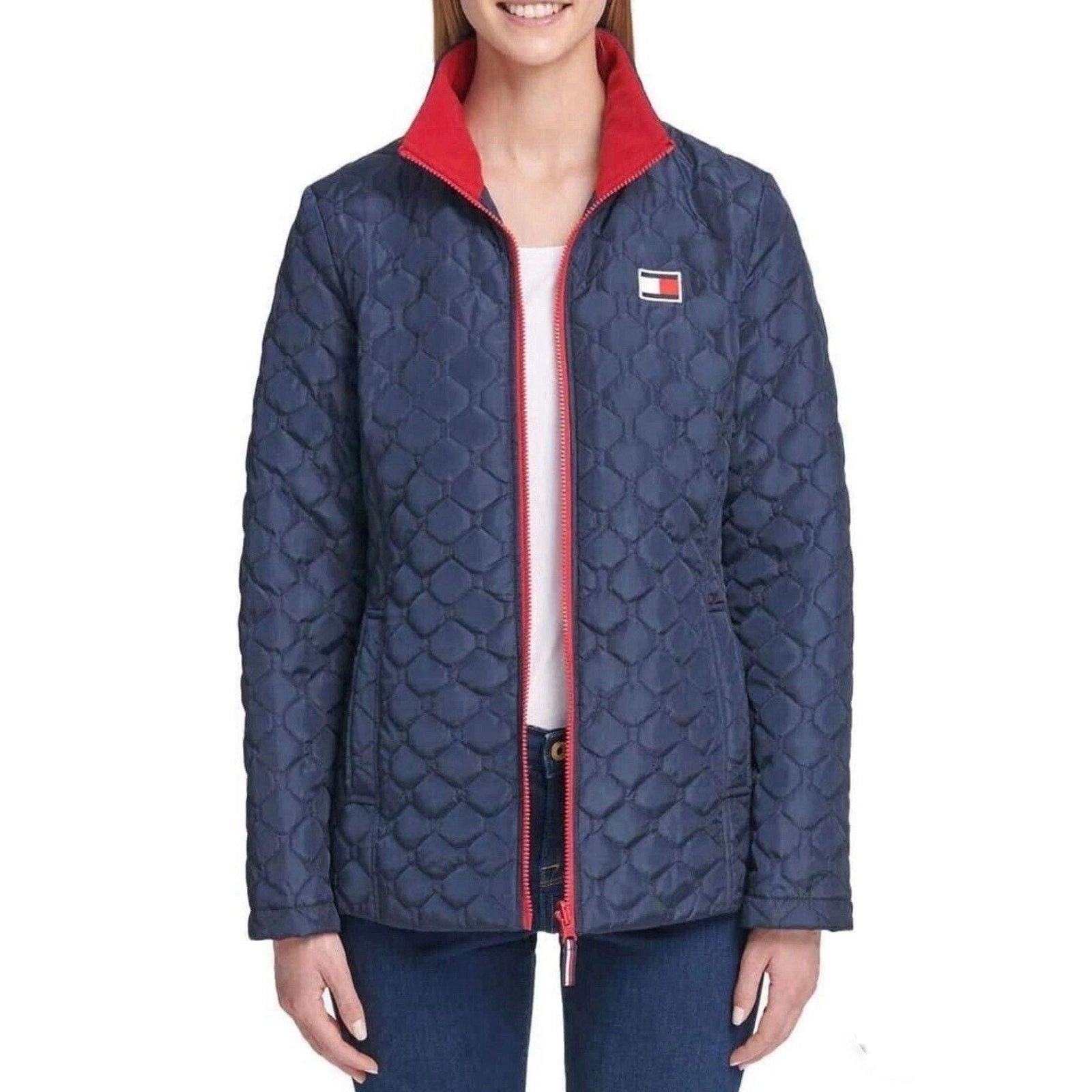 Tommy Hilfiger Women's Tommy Hilfiger 3-in-1 Removable Hood Jacket Size S Size S / US 4 / IT 40 - 4 Thumbnail