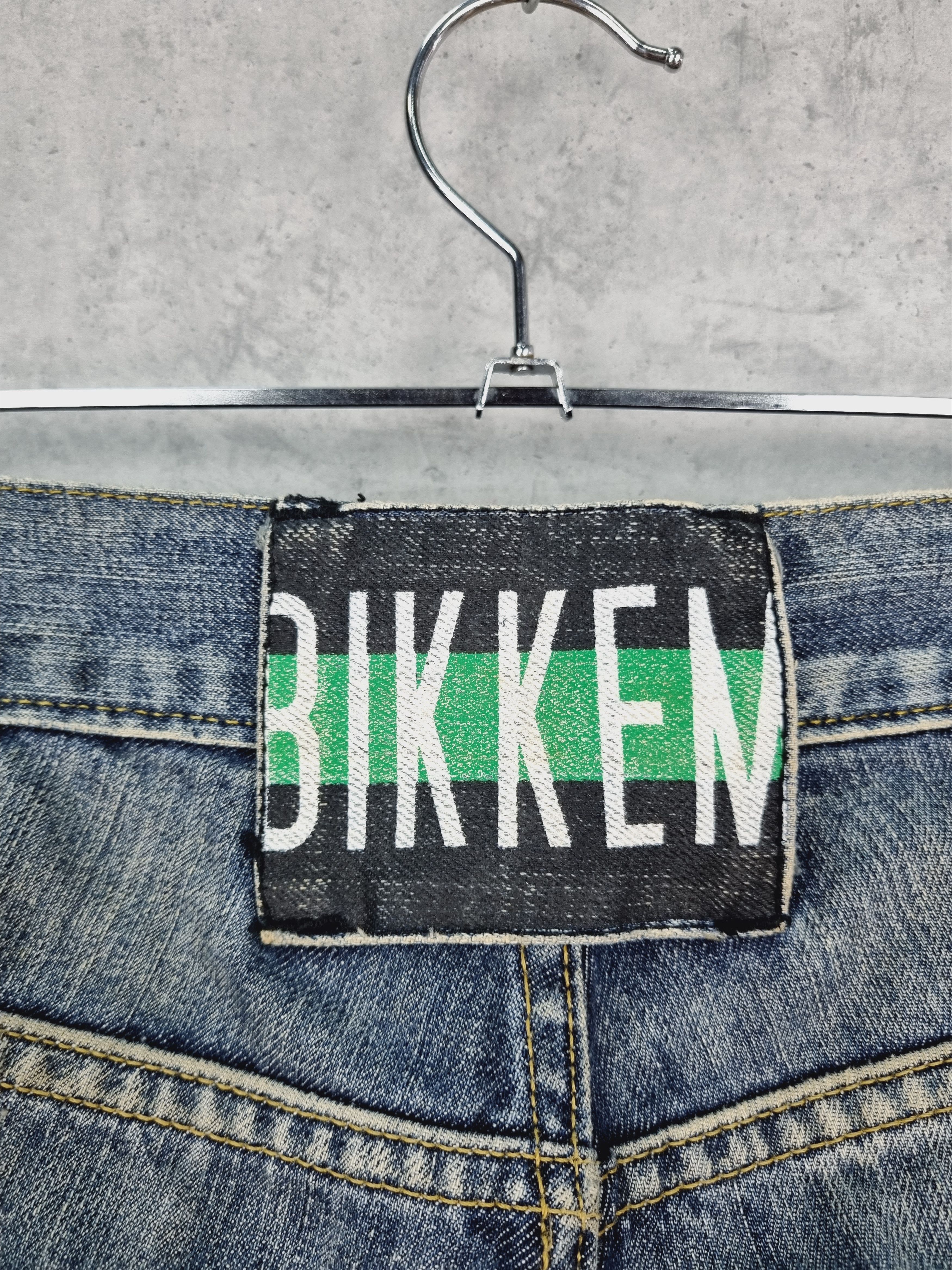 Dirk Bikkembergs × Vintage Bikkembergs Jeans Leather Patch Big Logo Denim Pant Size US 32 / EU 48 - 11 Thumbnail