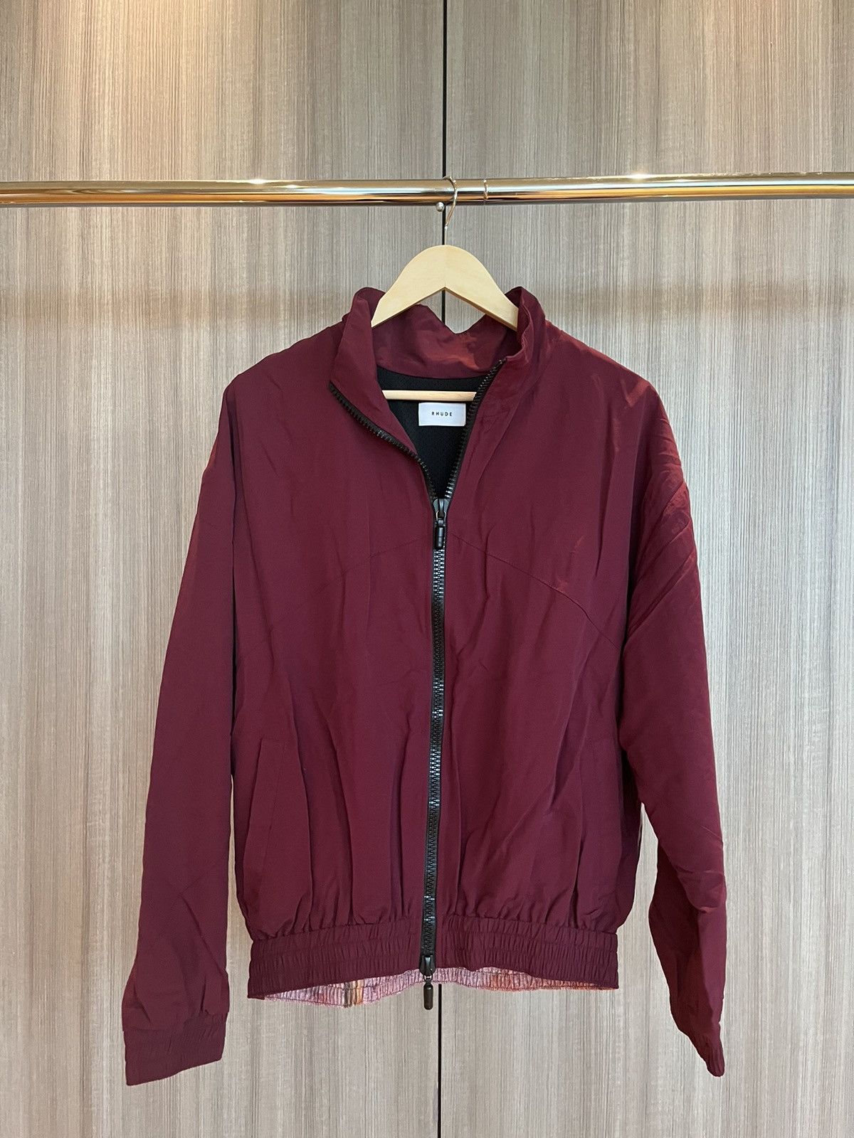 Rhude Rhude Maroon Desert Flight Jacket Size US M / EU 48-50 / 2 - 1 Thumbnail