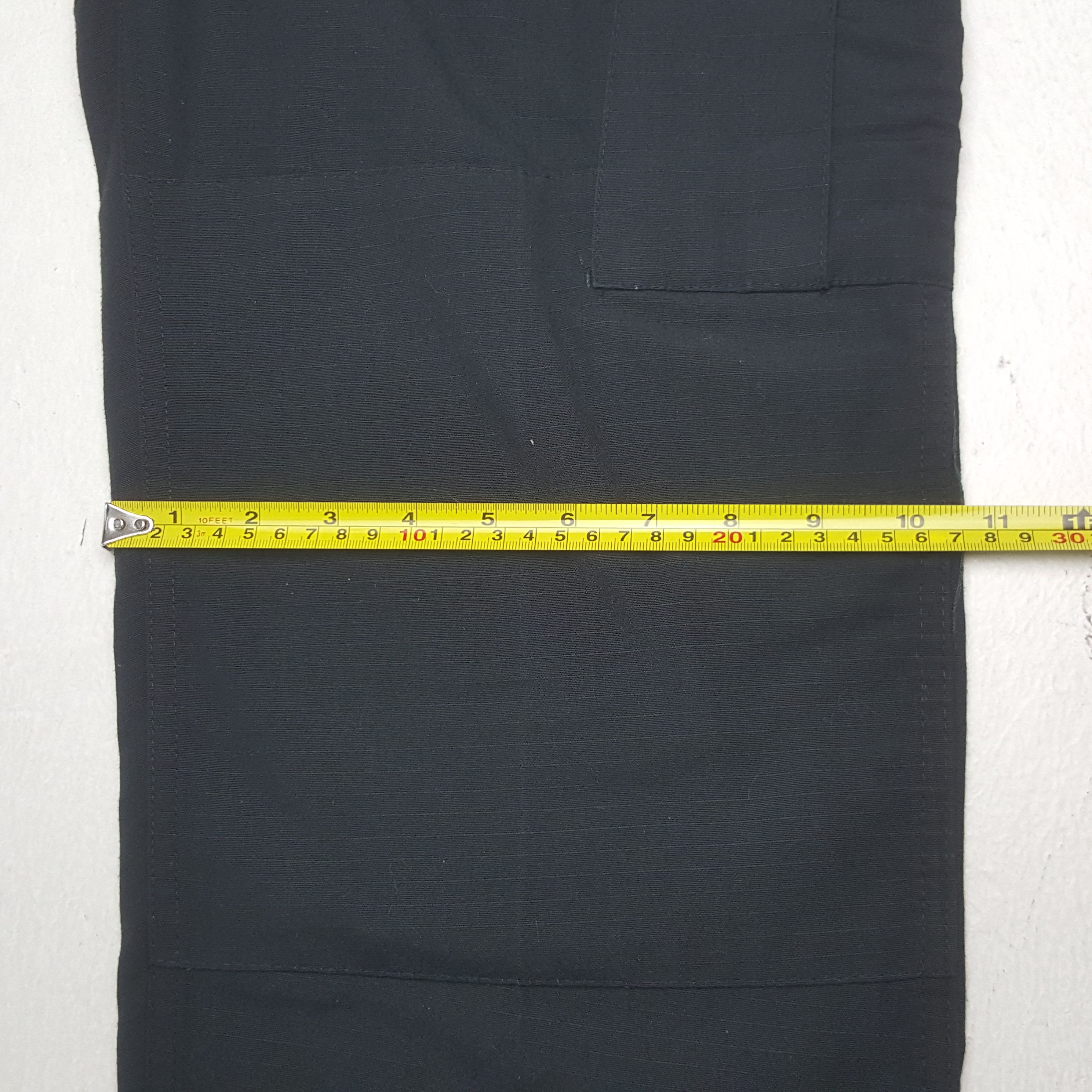 Designer Vintage Trouder Combat Black Cargo Pants Size US 30 / EU 46 - 10 Thumbnail