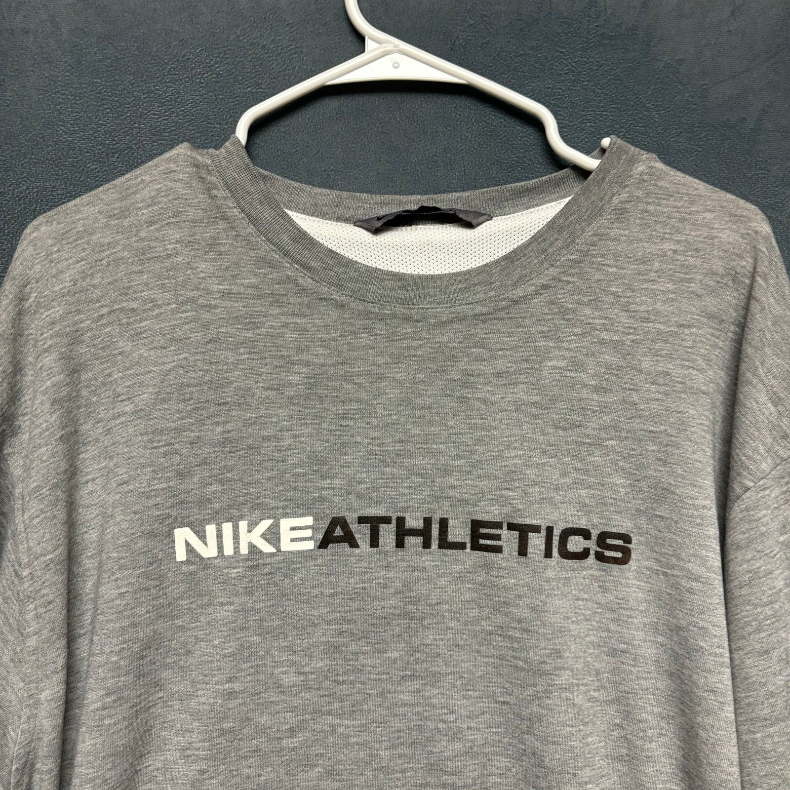 Nike Nike Athletics Long Sleeve Shirt 3X Mesh Lined Double Layer Size US XXL / EU 58 / 5 - 4 Thumbnail