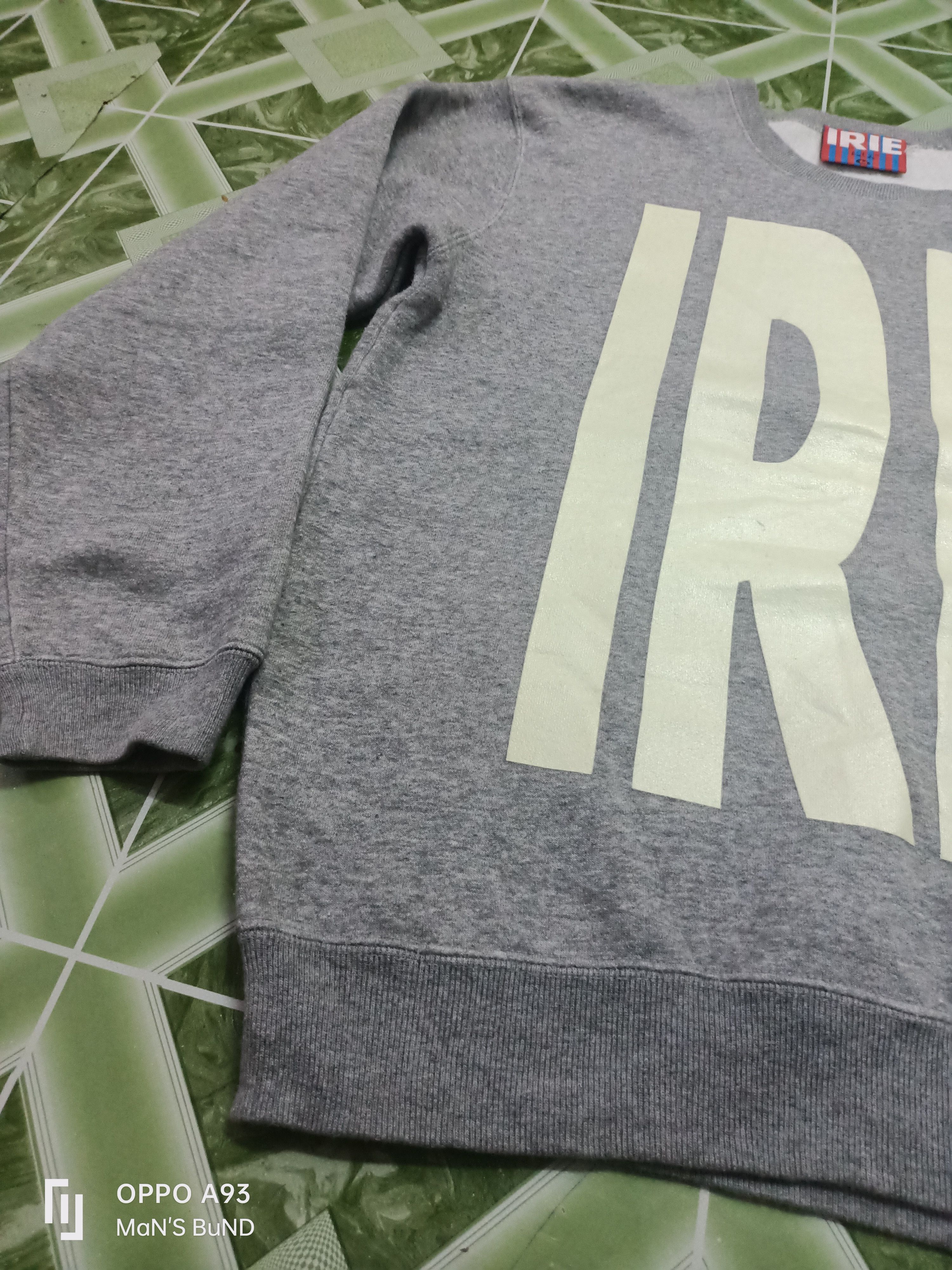 Japanese Brand × Vintage Japanese Brand Vintage IRIE Sweatshirt Glow in the Dark Size US M / EU 48-50 / 2 - 5 Thumbnail