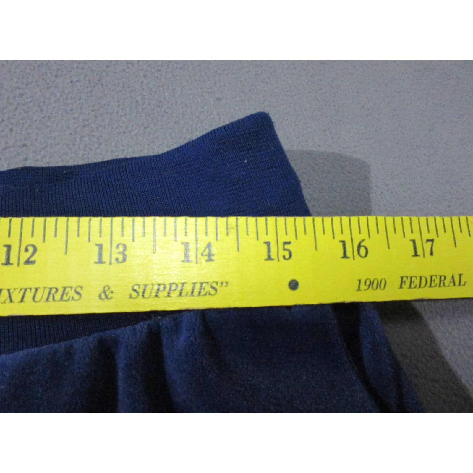 Nike VINTAGE Nike Joggers Womens Medium Blue Velour Stretch 90s Striped Pants Size 32" / US 10 / IT 46 - 7 Thumbnail