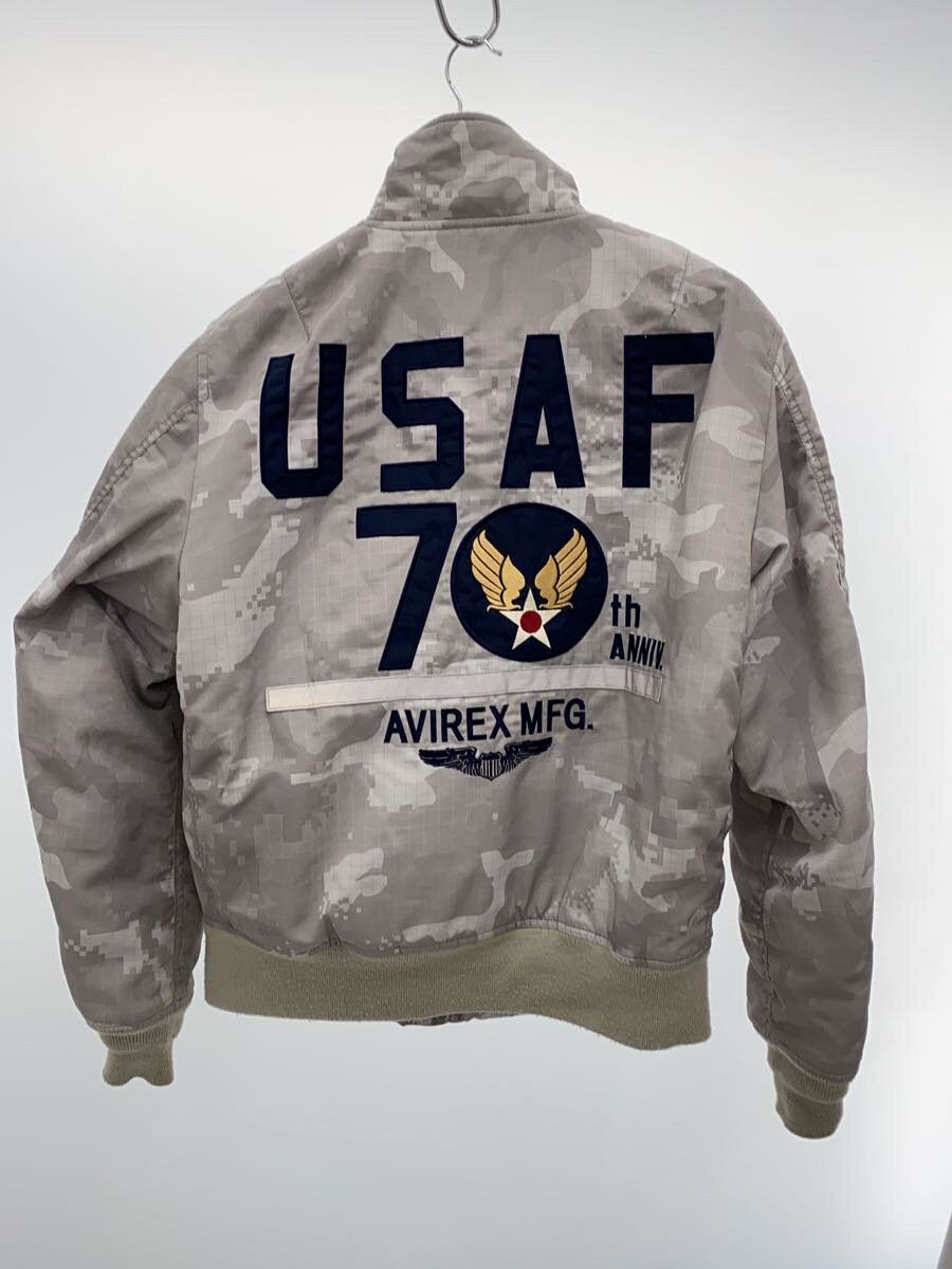 Avirex Avirex Slv Monogram Cotton Flight Jacket Size US L / EU 52-54 / 3 - 2 Thumbnail