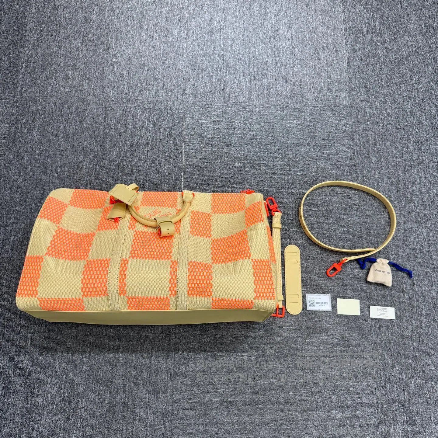 Louis Vuitton Louis Vuitton Raffi Grass Keepall Travel Bag| Size ONE SIZE - 1 Thumbnail