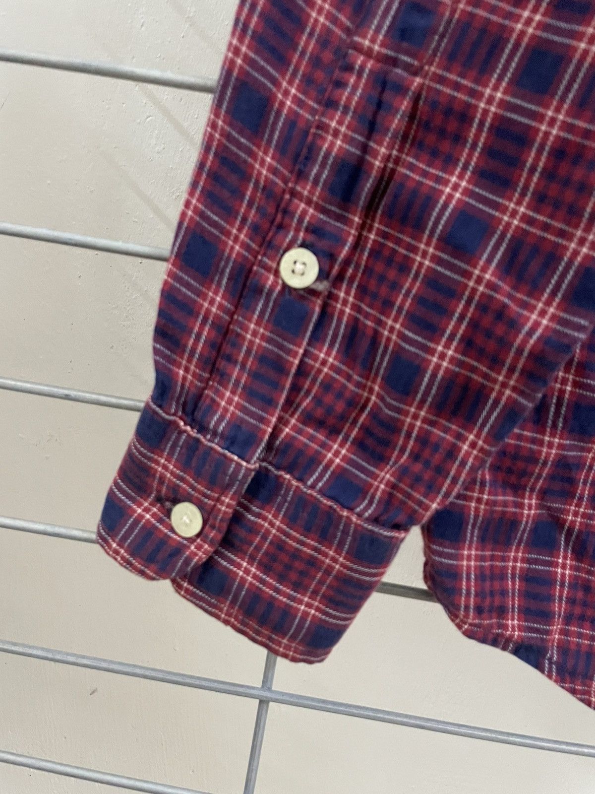 Beauty Beast × Polo Ralph Lauren × Vintage Rare And Beautiful Polo Sport Ralph Lauren Flannel Shirt Size US M / EU 48-50 / 2 - 8 Thumbnail