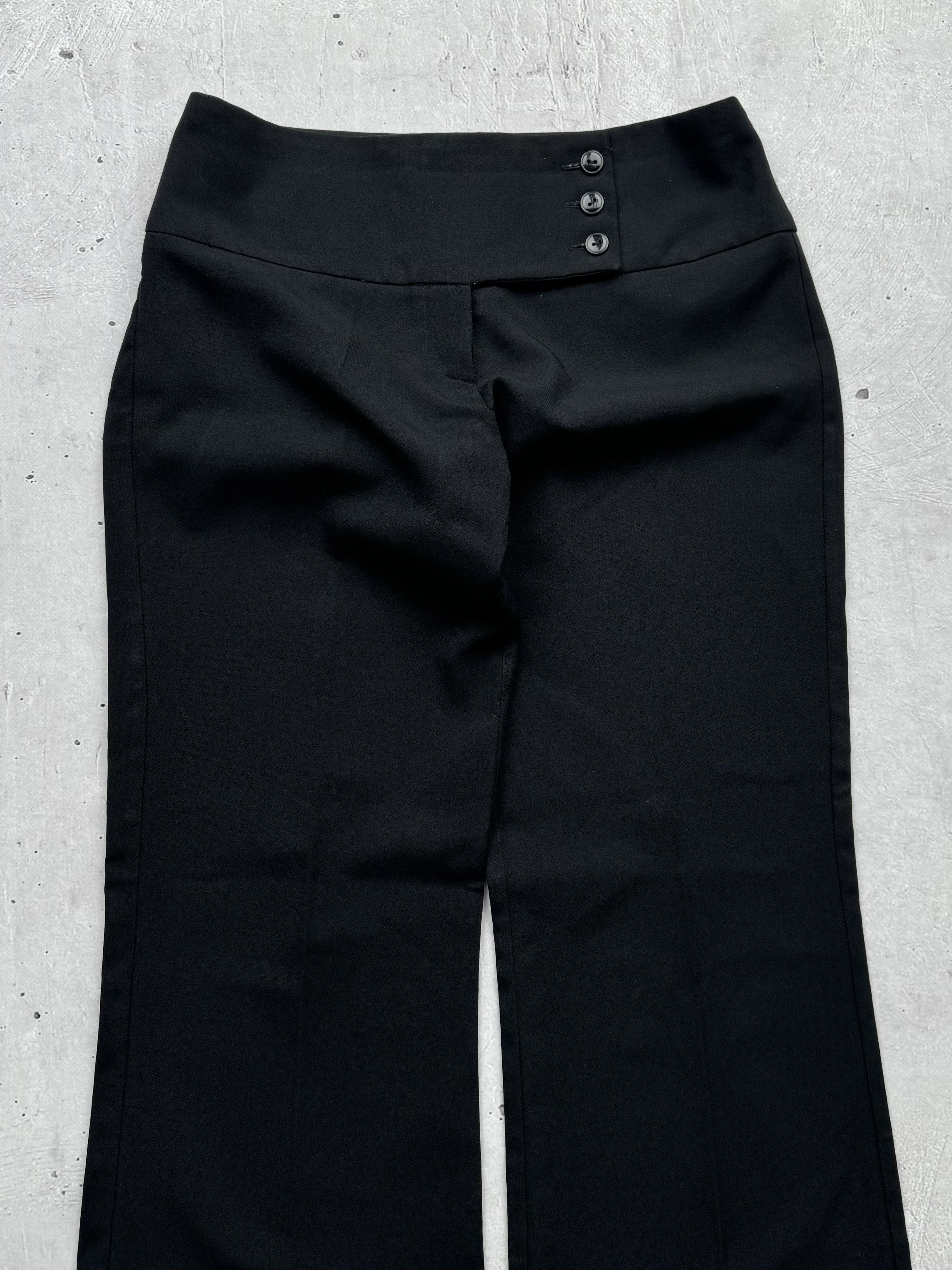 Japanese Brand × Vintage Vintage Flared Pants Japanese Style Size 28" / US 6 / IT 42 - 2 Thumbnail