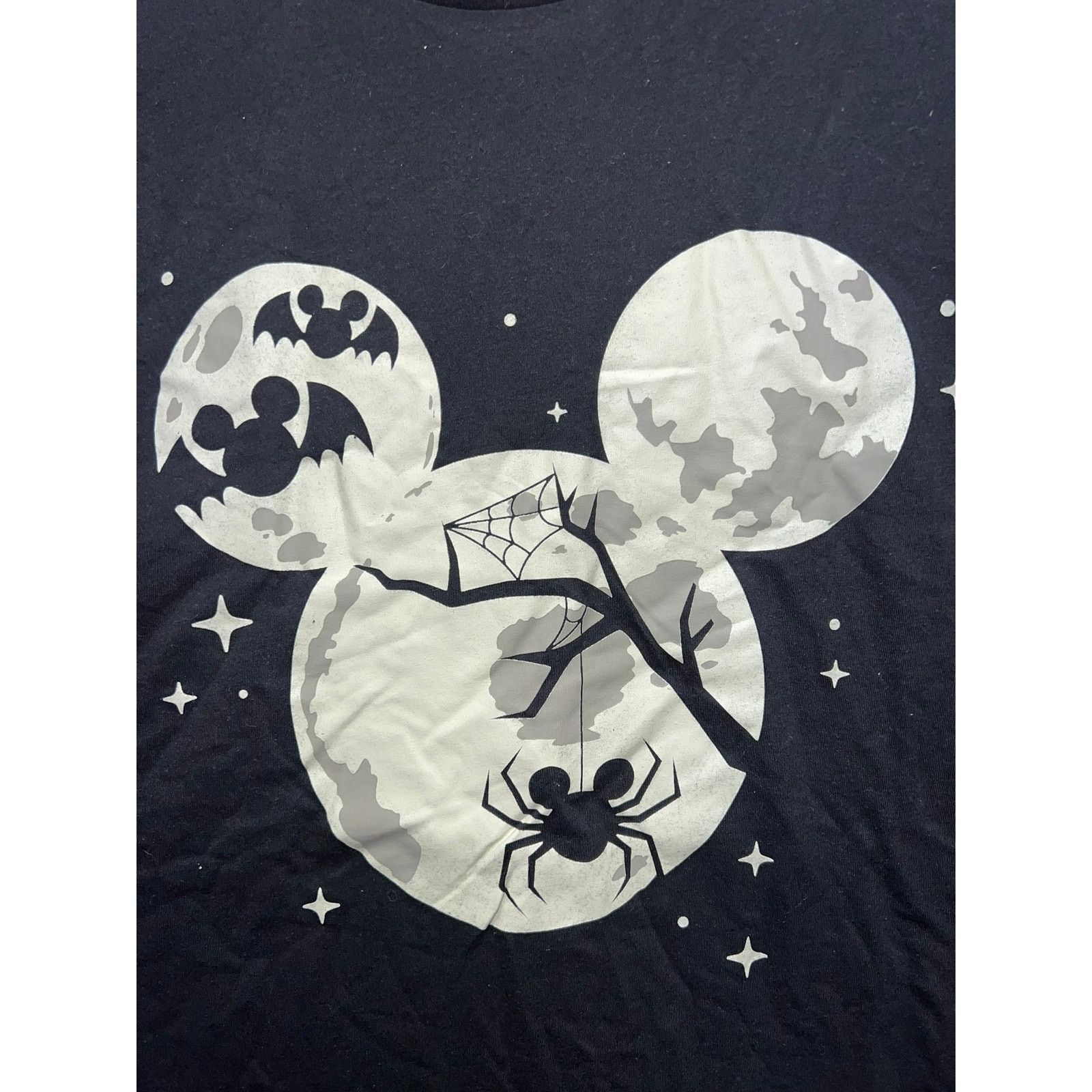 Disney Disney Mickey Mouse Halloween Shirt Moon Ears Tee NWT 2XL Size US XXL / EU 58 / 5 - 2 Thumbnail