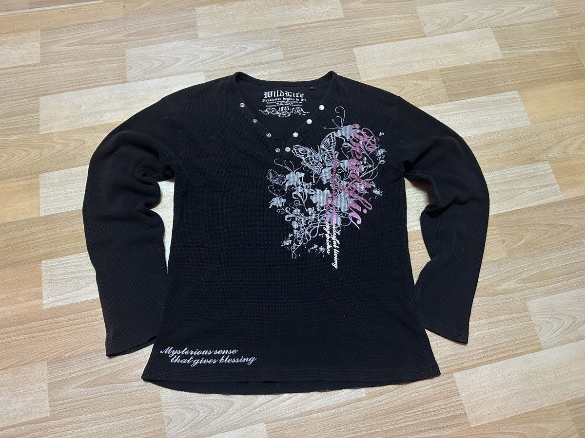 Beauty Beast Poem Long Sleeve Japanese Brand 🔥Rare Size US M / EU 48-50 / 2 - 1 Thumbnail