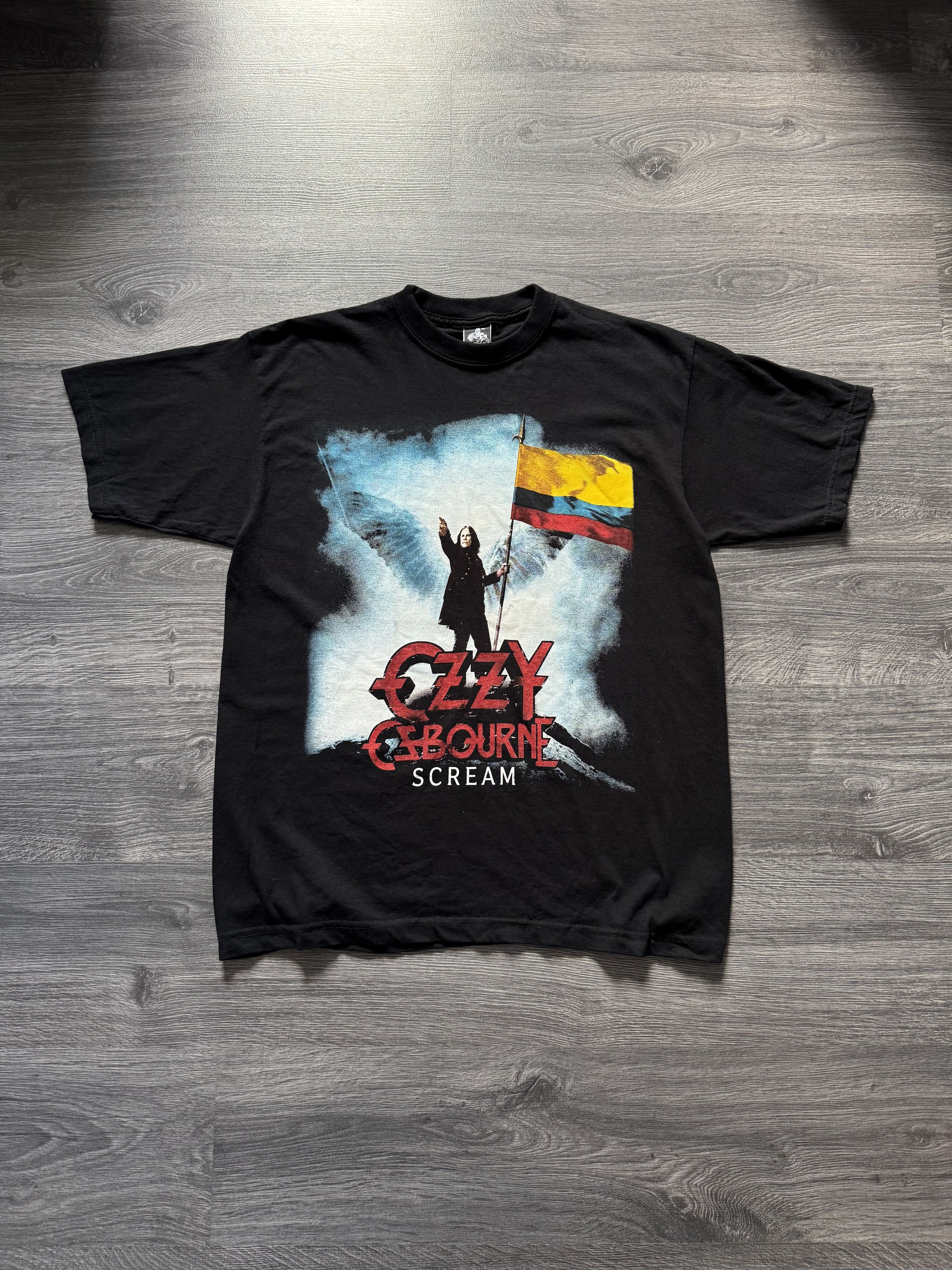 Band Tees Vintage Ozzy Osbourne Scream Equador 2011 tour tee Size US L / EU 52-54 / 3 - 3 Thumbnail