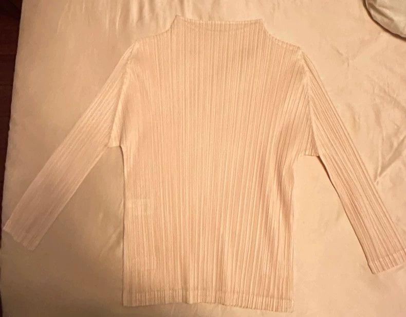 Issey Miyake issey miyake size:3 High-neck mid-long-sleeved top 2506-Ne Size XXS / US 00 / IT 34 - 3 Thumbnail