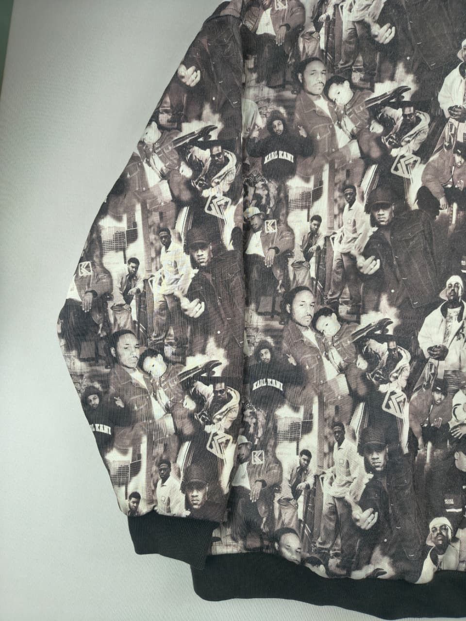 Karl Kani Karl Kani Y2K Hip Hop All Over Print Zip Up Hoodie(039) Size US L / EU 52-54 / 3 - 7 Thumbnail