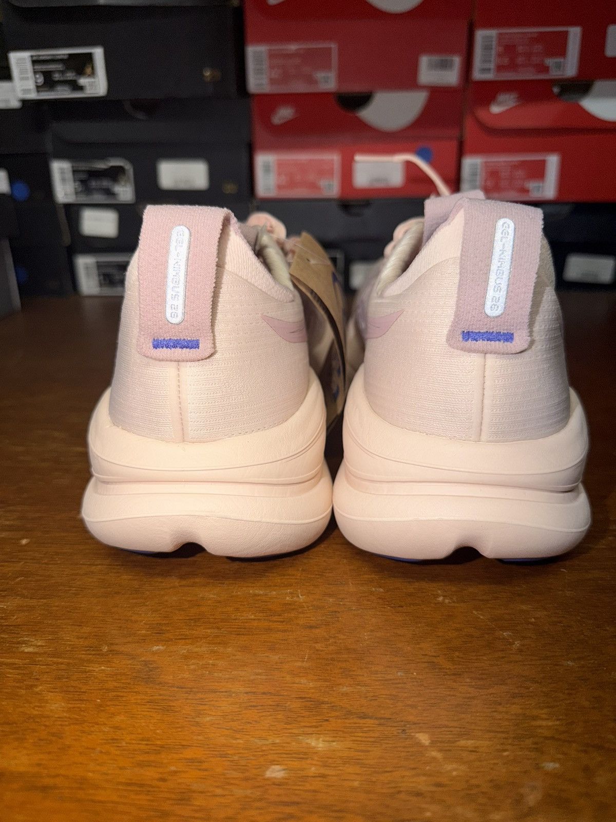 Asics Asics WMNS Gel-Nimbus 28 Pearl Pink Morganits size 9W Size US 9 / IT 39 - 5 Thumbnail