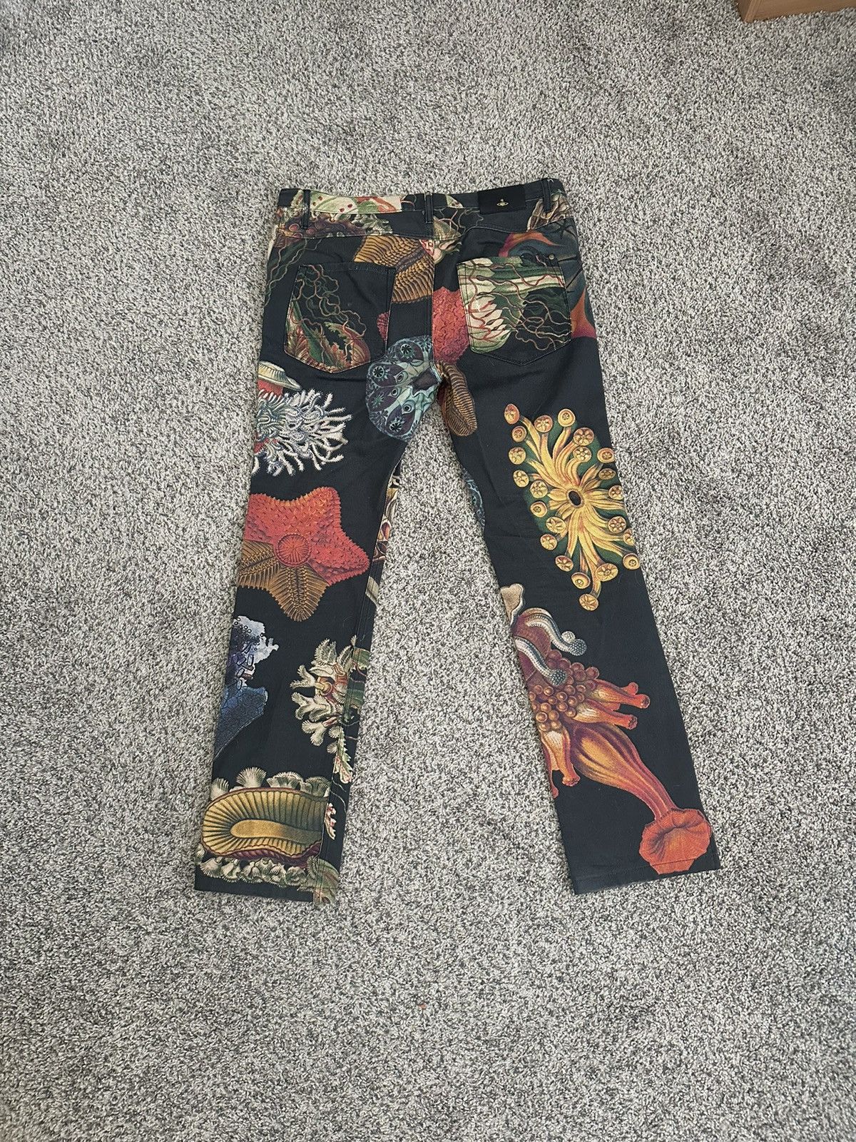 Vivienne Westwood **LAST DROP ** Vintage Vivienne Westwood Sea Animals Pants Size US 36 / EU 52 - 2 Thumbnail
