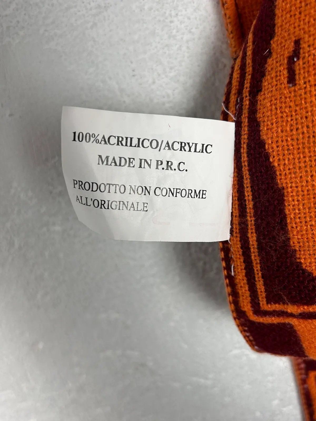 Vintage 90s VIntage Forza Roma FC Soccer Fanwear Scarf Size ONE SIZE - 8 Thumbnail