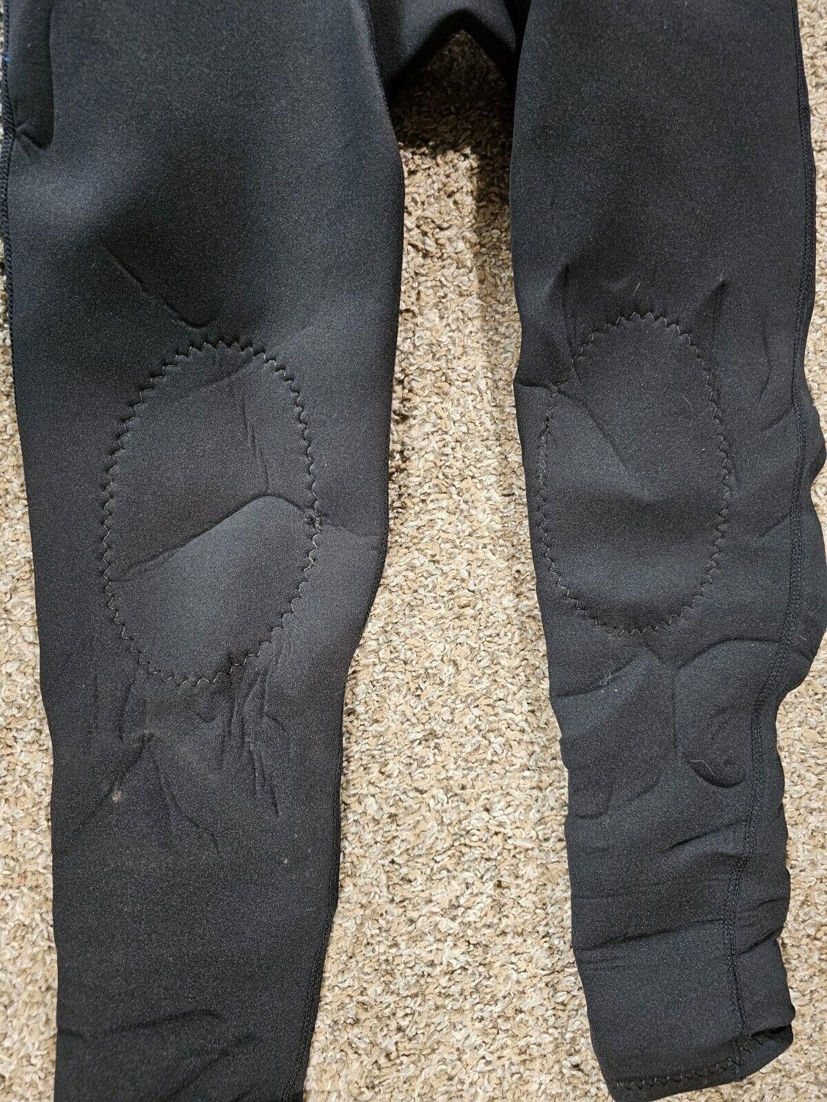 Designer Gladiator Black Blue Full Body Wetsuit Sz 10 Zip USA Made Size ONE SIZE - 5 Thumbnail
