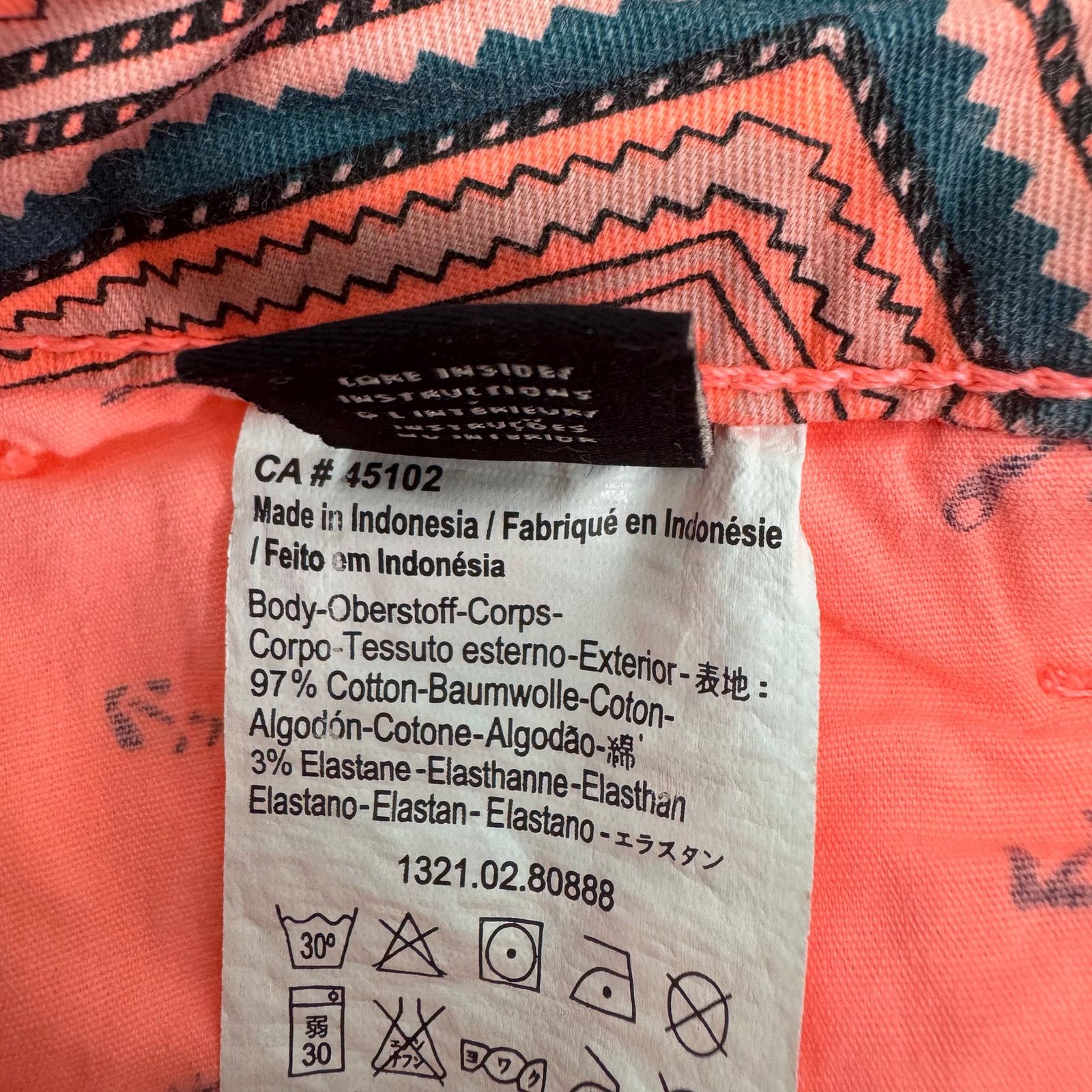 Maison Scotch Maison Scotch Womens sz 29/34 Lightweight Belted Chinos Pant Size 29" - 9 Thumbnail