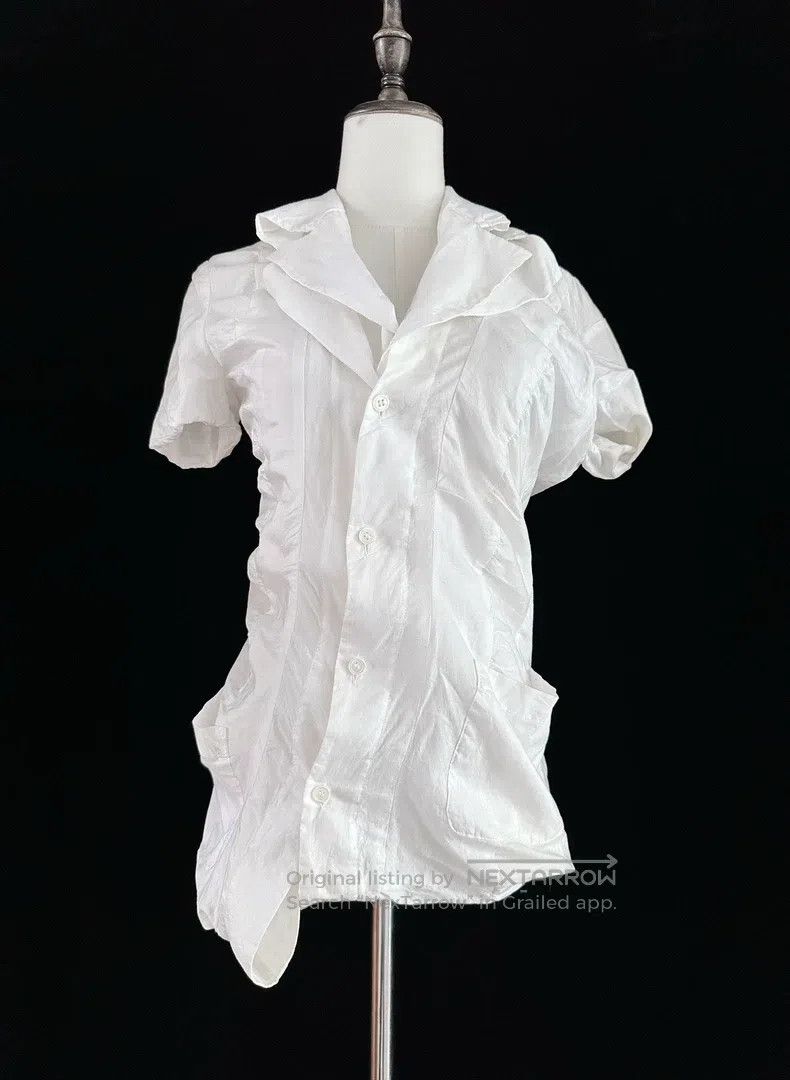 Junya Watanabe Junya Watanabe Double Layer Short Sleeve Shirt Size S / US 4 / IT 40 - 3 Thumbnail