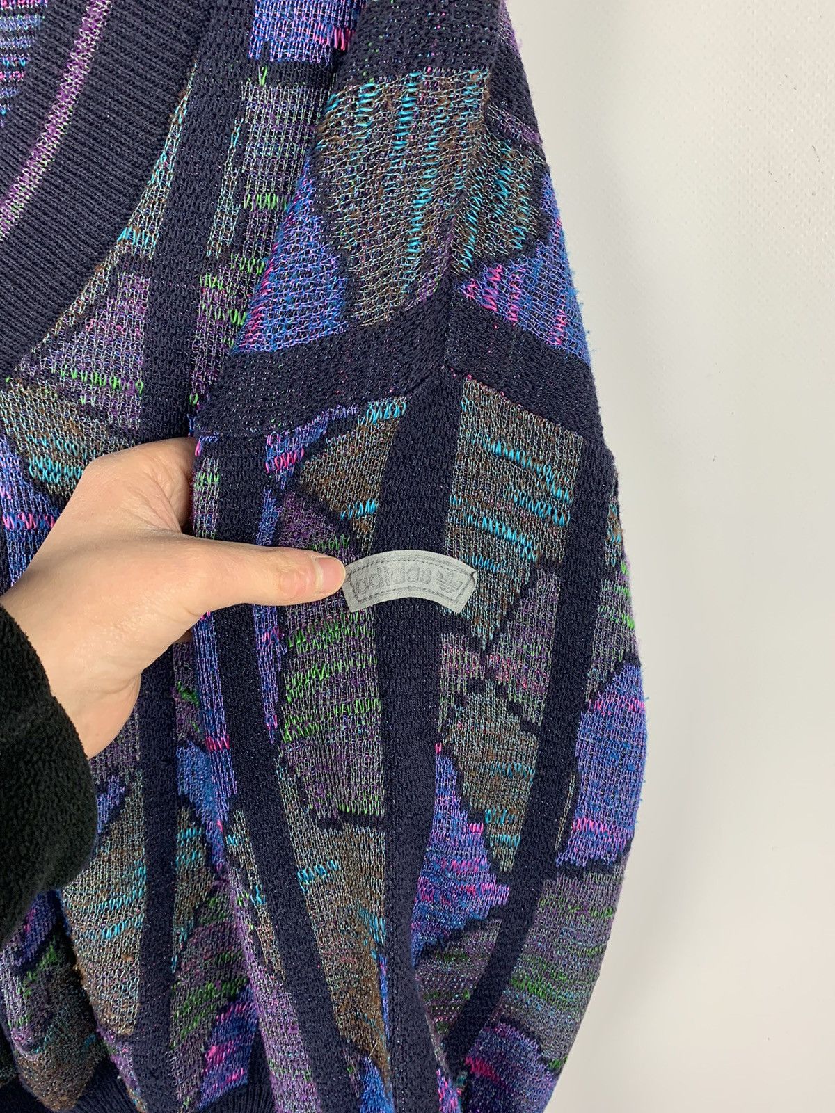 Adidas Adidas Vintage Knitted Sweater V-Neck 90’s Coogi Style Size US S / EU 44-46 / 1 - 13 Thumbnail