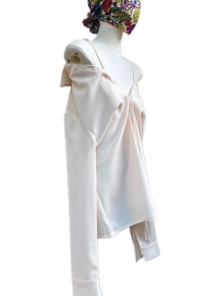 Maison Margiela Maison Margiela 2020SS Off-Shoulder Shirt Size S / US 4 / IT 40 - 1 Thumbnail