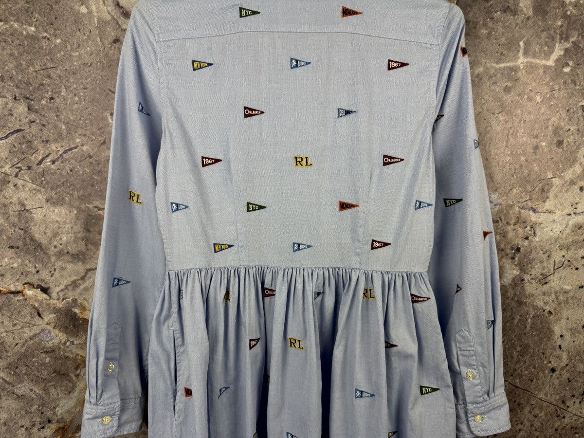 Polo Ralph Lauren Women’s Ralph Lauren Button-Up Dress Blue Size 16 Size XL / US 12-14 / IT 48-50 - 12 Thumbnail