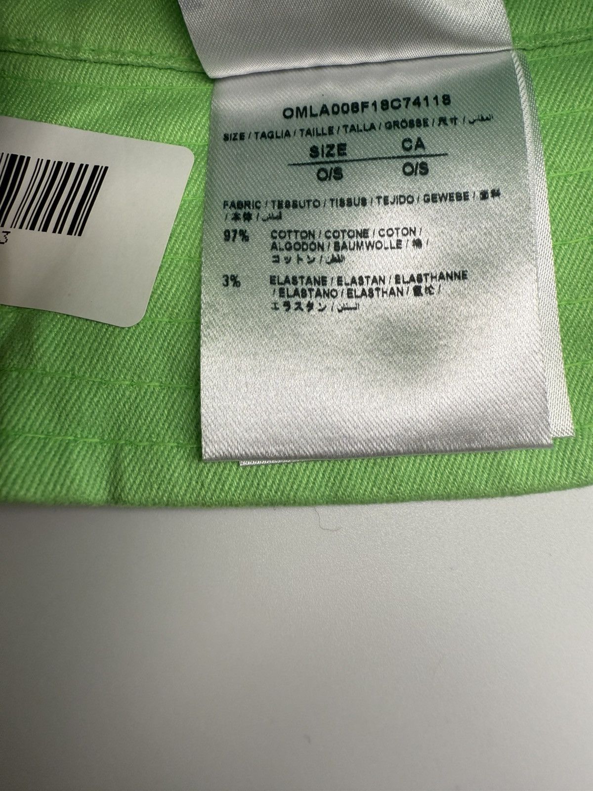 Off-White Off-White Empty Gallery Bucket Hat Size ONE SIZE - 6 Thumbnail
