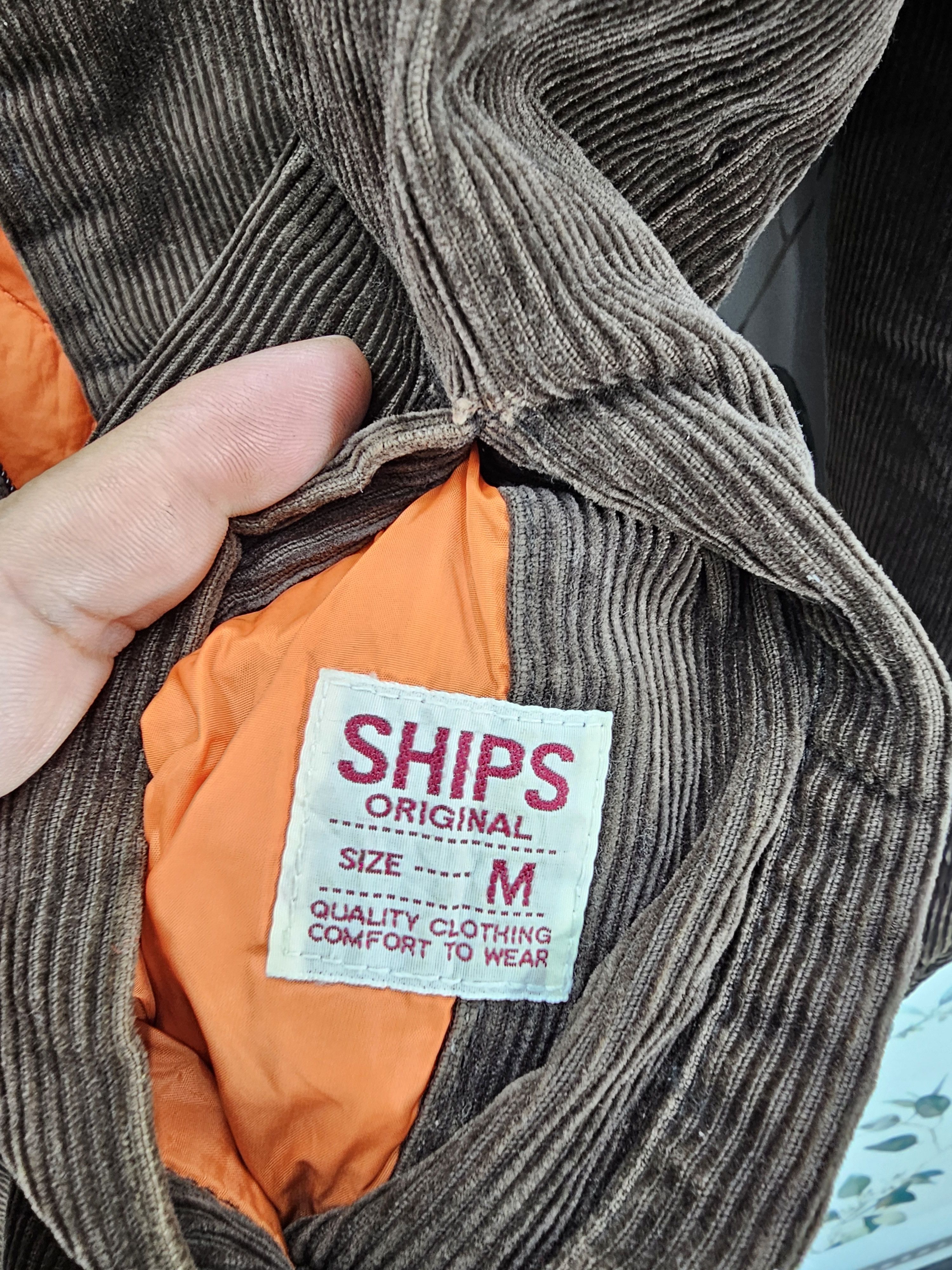 SHIPS SHIPS Reversible Corduroy Bomber Trinsulate Jacket J0134 Size US M / EU 48-50 / 2 - 12 Thumbnail