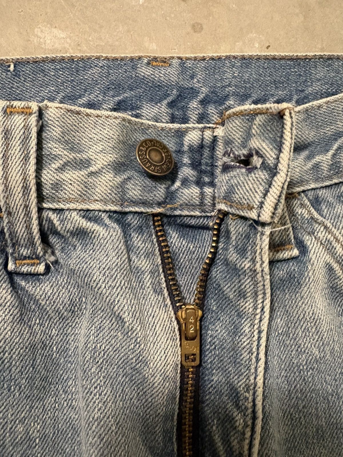 Levi's Vintage Clothing Vintage Levi’s Bellbottom Orange Tabs Size 29" - 4 Thumbnail