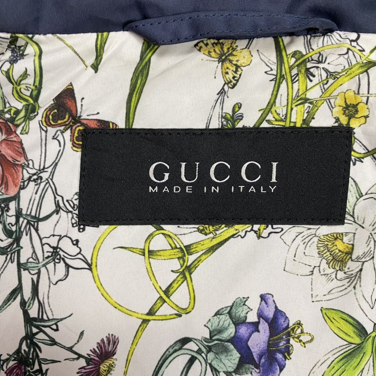 Gucci Gucci Floral Inner Full Printed Double Zipper Hooded Jacket Size US M / EU 48-50 / 2 - 6 Thumbnail