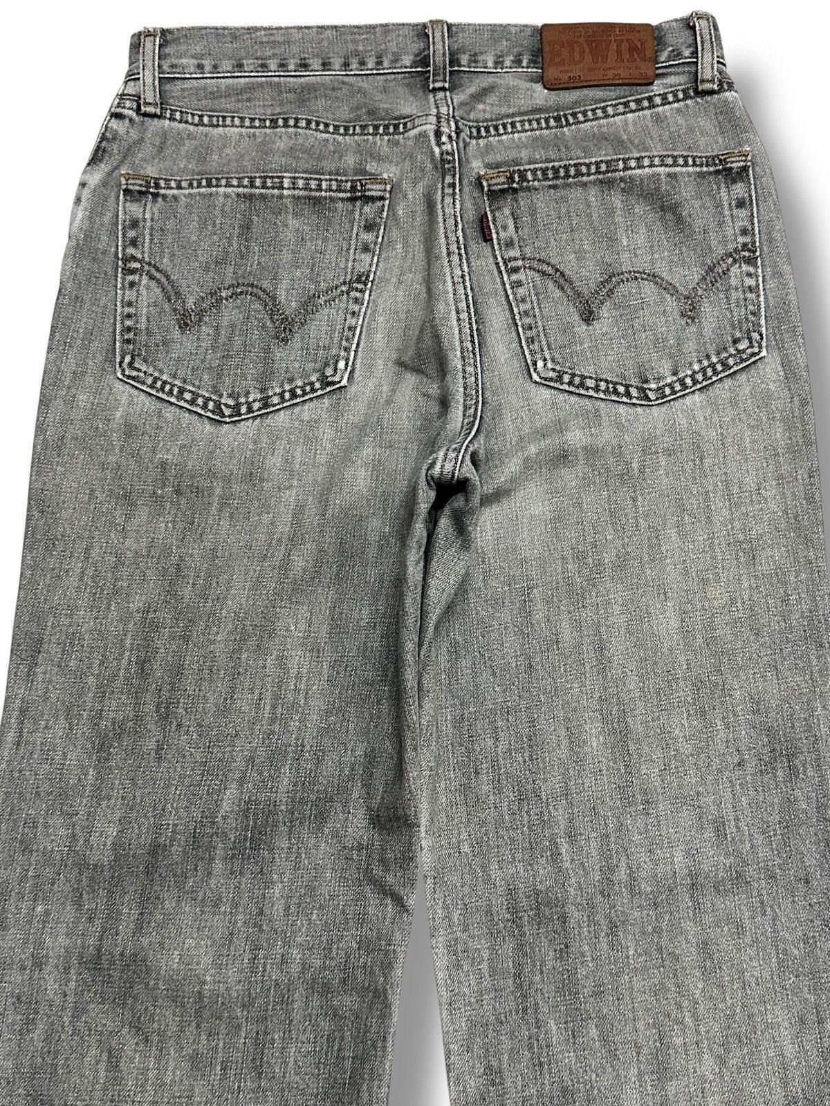 Edwin Edwin 503 Vintage Jeans With Baggy Loose Style Faded Wash Size US 30 / EU 46 - 5 Thumbnail