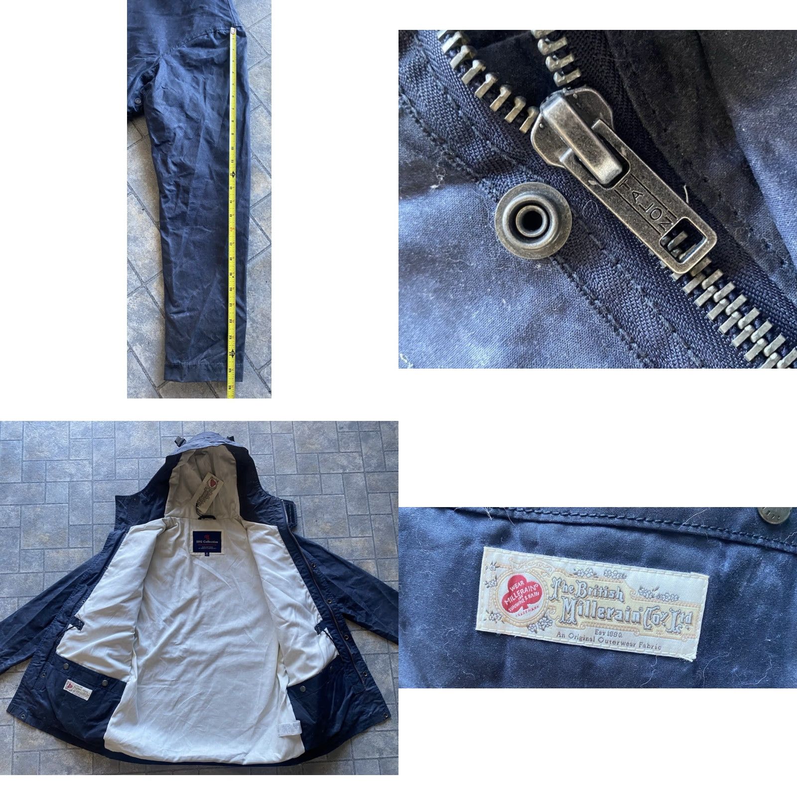Abercrombie & Fitch NWT Abercrombie & Fitch Coat Jacket Hooded Men’s Medium Millerain Co British New Coat Hooded Jacket Men’s M NWT Size US M / EU 48-50 / 2 - 9 Thumbnail