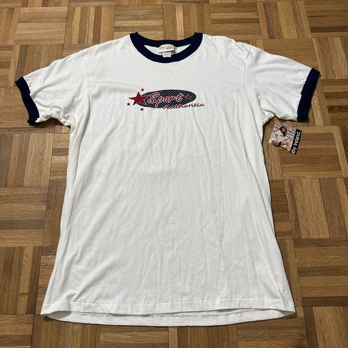Vintage Vintage Kathy Ireland ringer tee Size US M / EU 48-50 / 2 - 1 Thumbnail