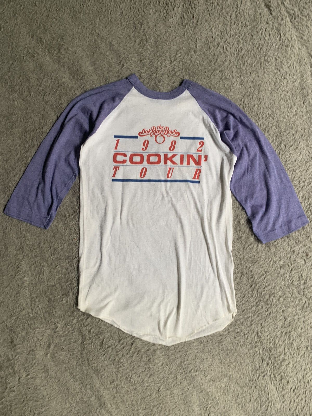 Band Tees Vintage 80s The Oak Ridge Boys Cookin Tour 1982 3 4 Sleeve Size US S / EU 44-46 / 1 - 6 Thumbnail