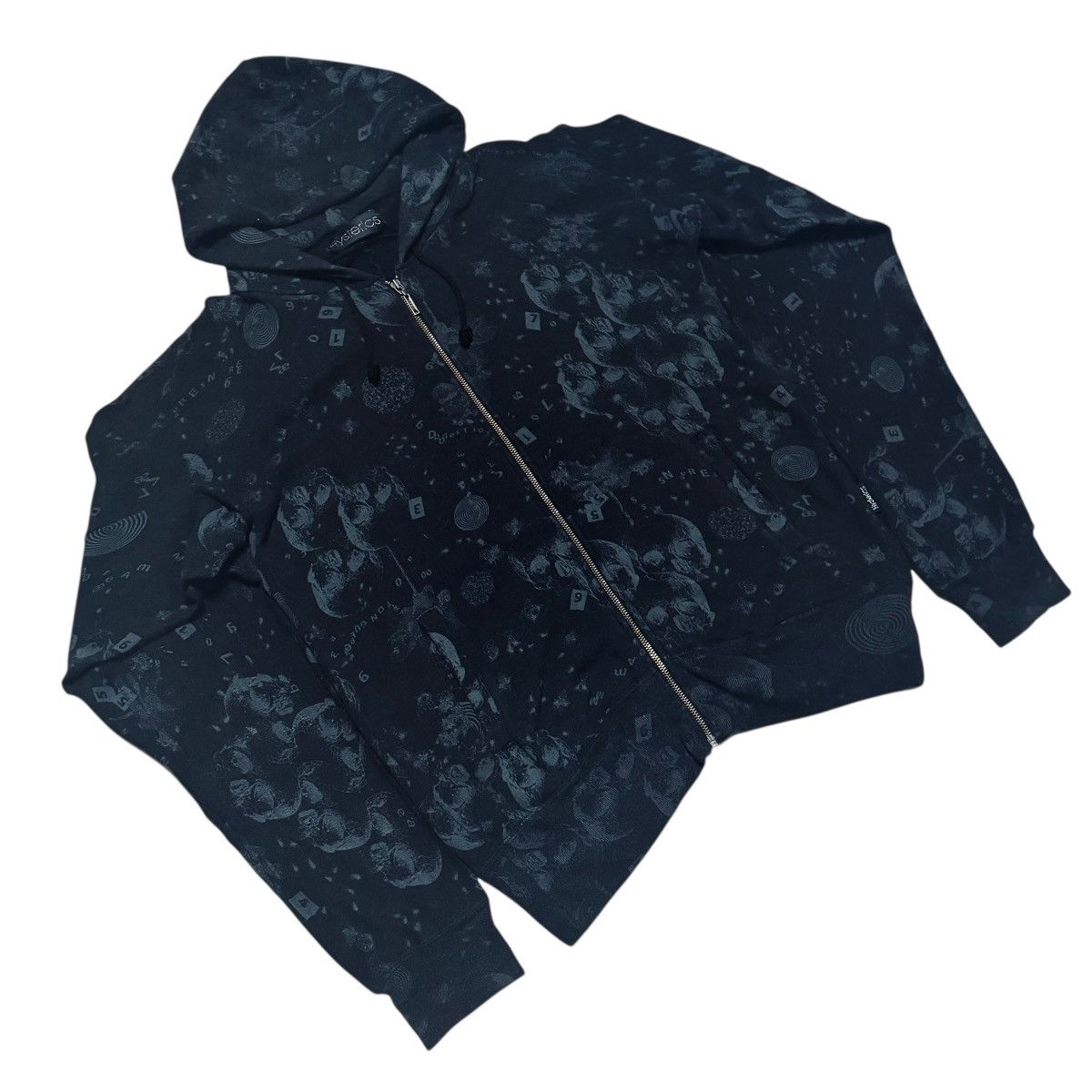 Andy Warhol × Hysteric Glamour Vintage Skull Overprint Zipper Sweat Hoodie Size US L / EU 52-54 / 3 - 2 Thumbnail