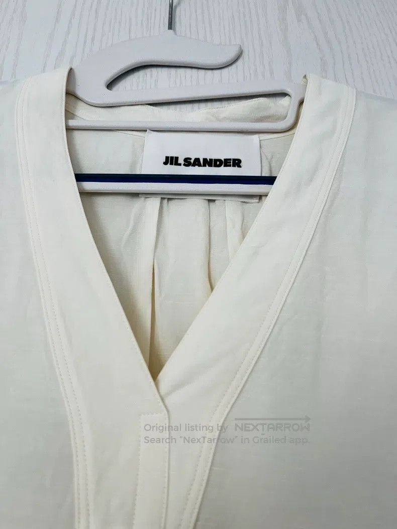 Jil Sander Jil Sander size 36 Cotton Pleated Short Sleeve Dress Size XXS / US 00 / IT 34 - 3 Thumbnail