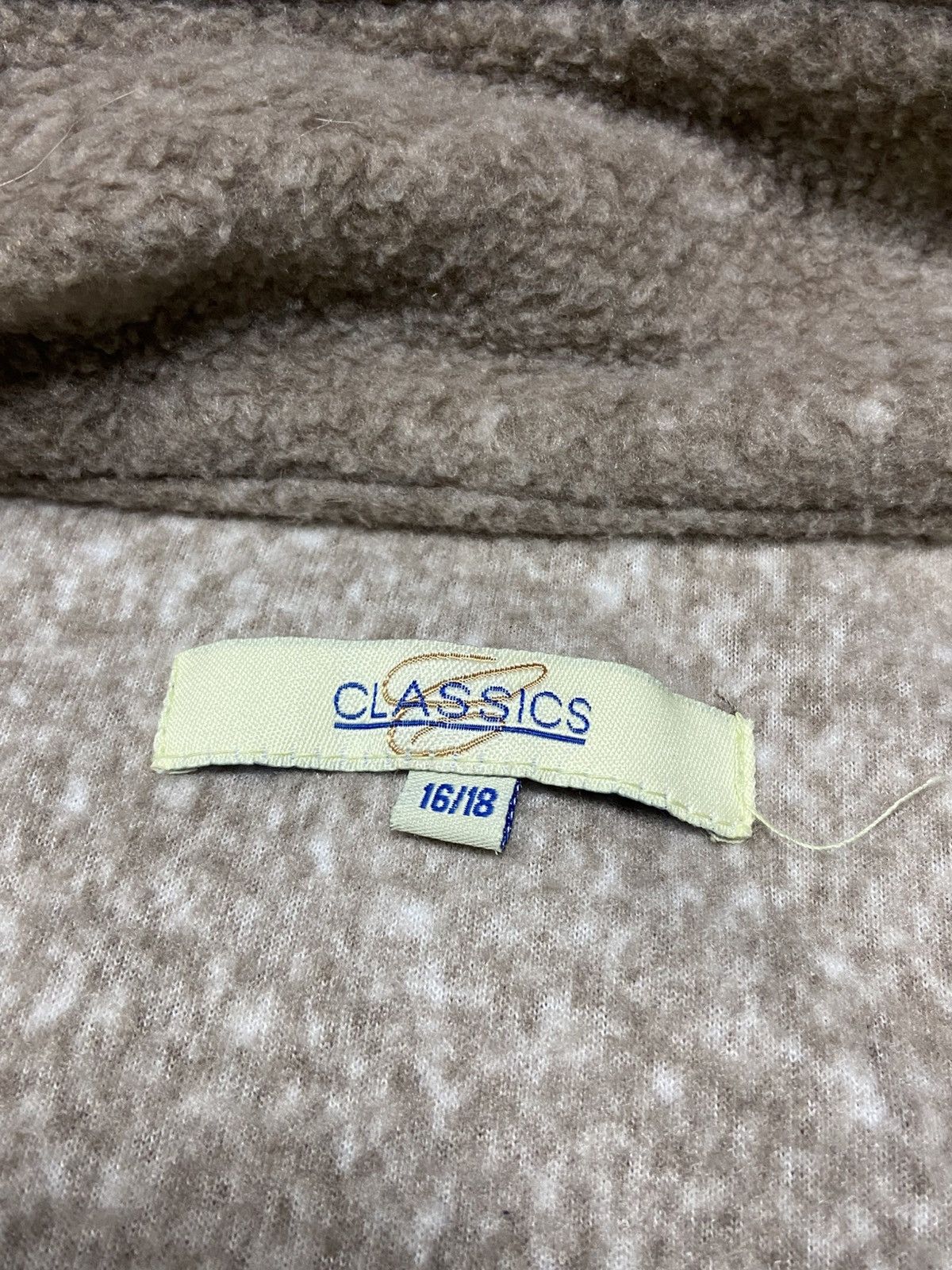 Vintage Wolves 🐺 vintage fleece all over zip atlas Size US L / EU 52-54 / 3 - 6 Thumbnail