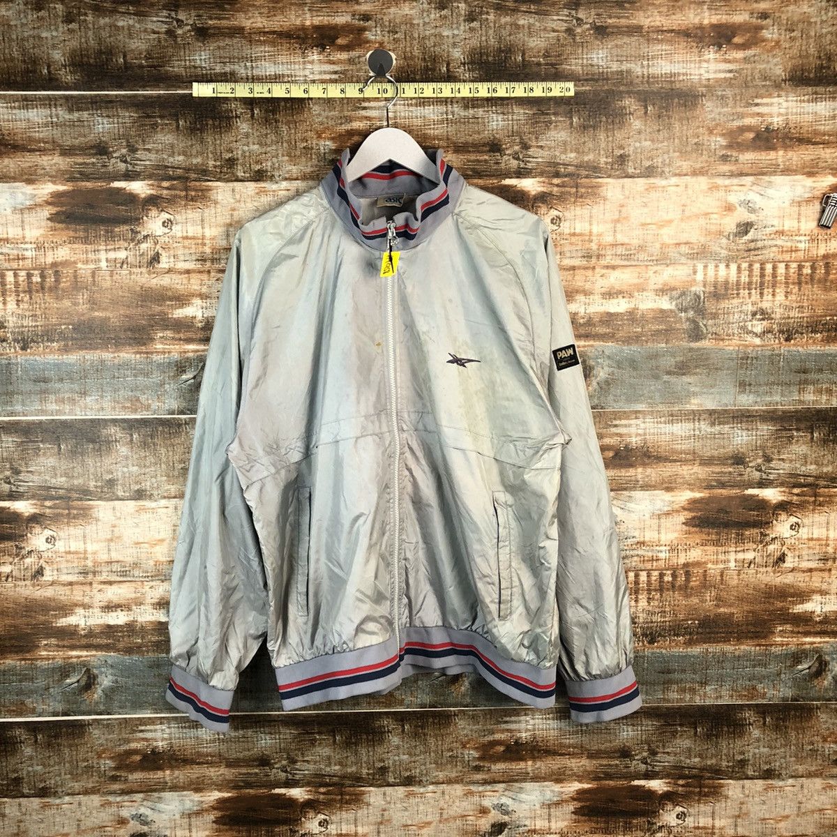 Asics Asics made in japan vintage Grey Sweater #A1958 Size US L / EU 52-54 / 3 - 1 Thumbnail