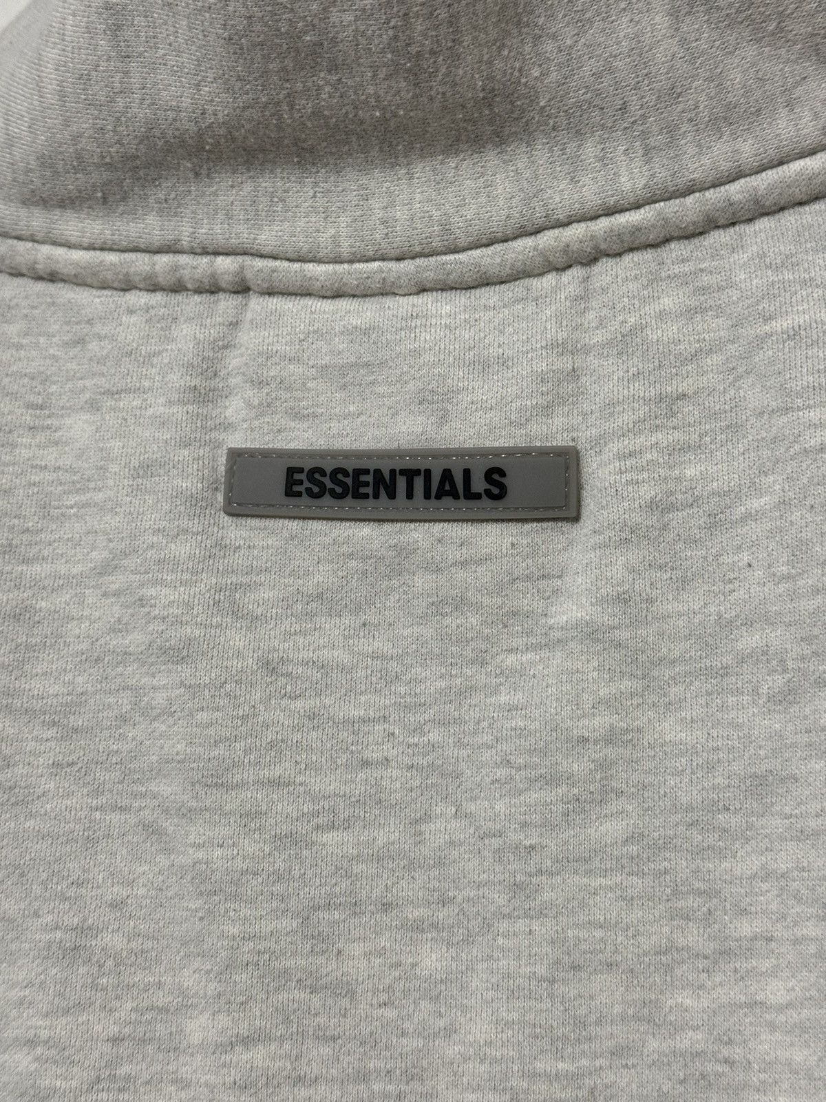 Fear of God 💥Fear of God Essentials Half-Zip Sweater Oatmeal SZ Small Size US S / EU 44-46 / 1 - 13 Thumbnail