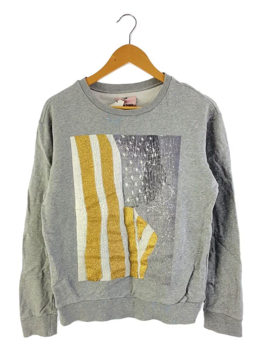 Palm Angels Cotton Sweat Grey