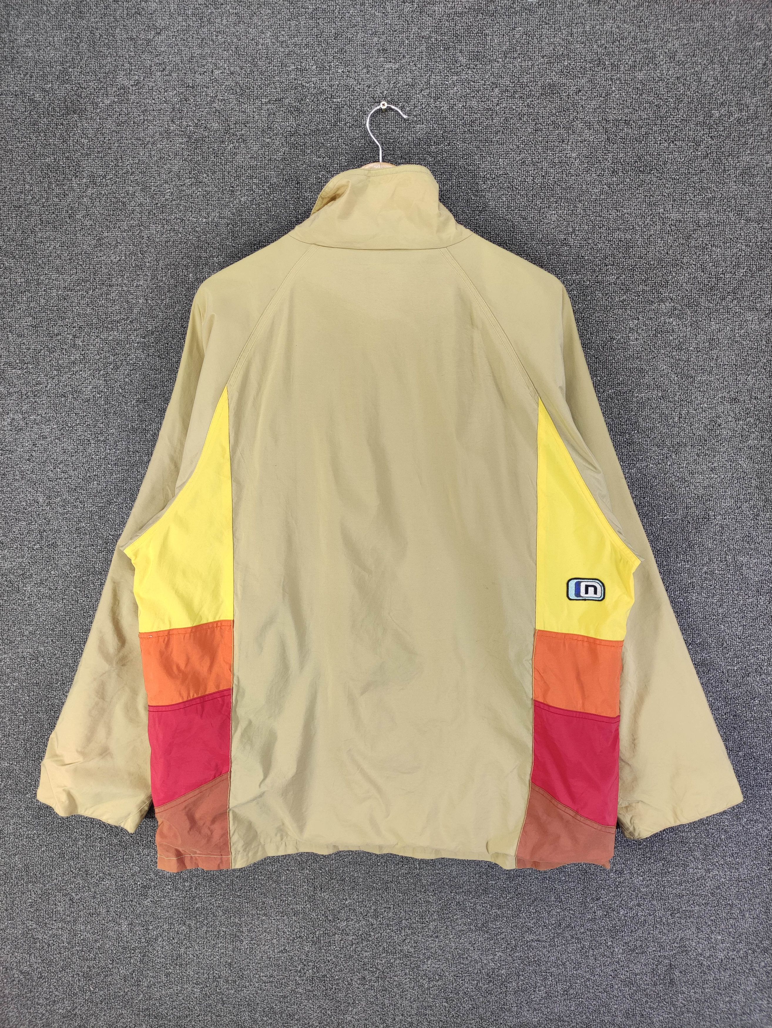 Japanese Brand Vintage Nitro Anorak Blocks Colour Faded Halfzip Jacket Size US XXL / EU 58 / 5 - 8 Thumbnail