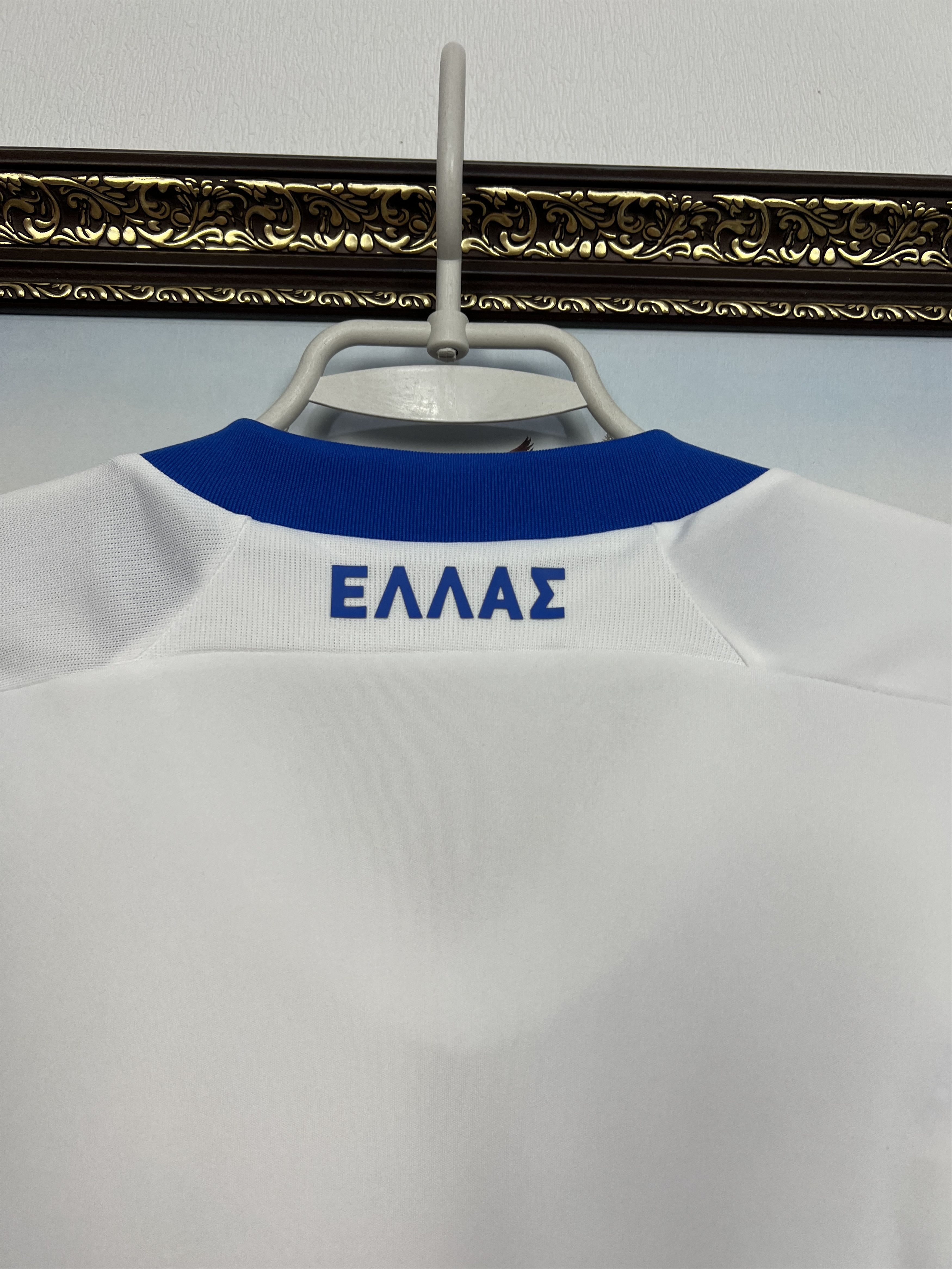 Adidas Greece Home football shirt Soccer National Jersey Trikot Size US XXL / EU 58 / 5 - 10 Thumbnail