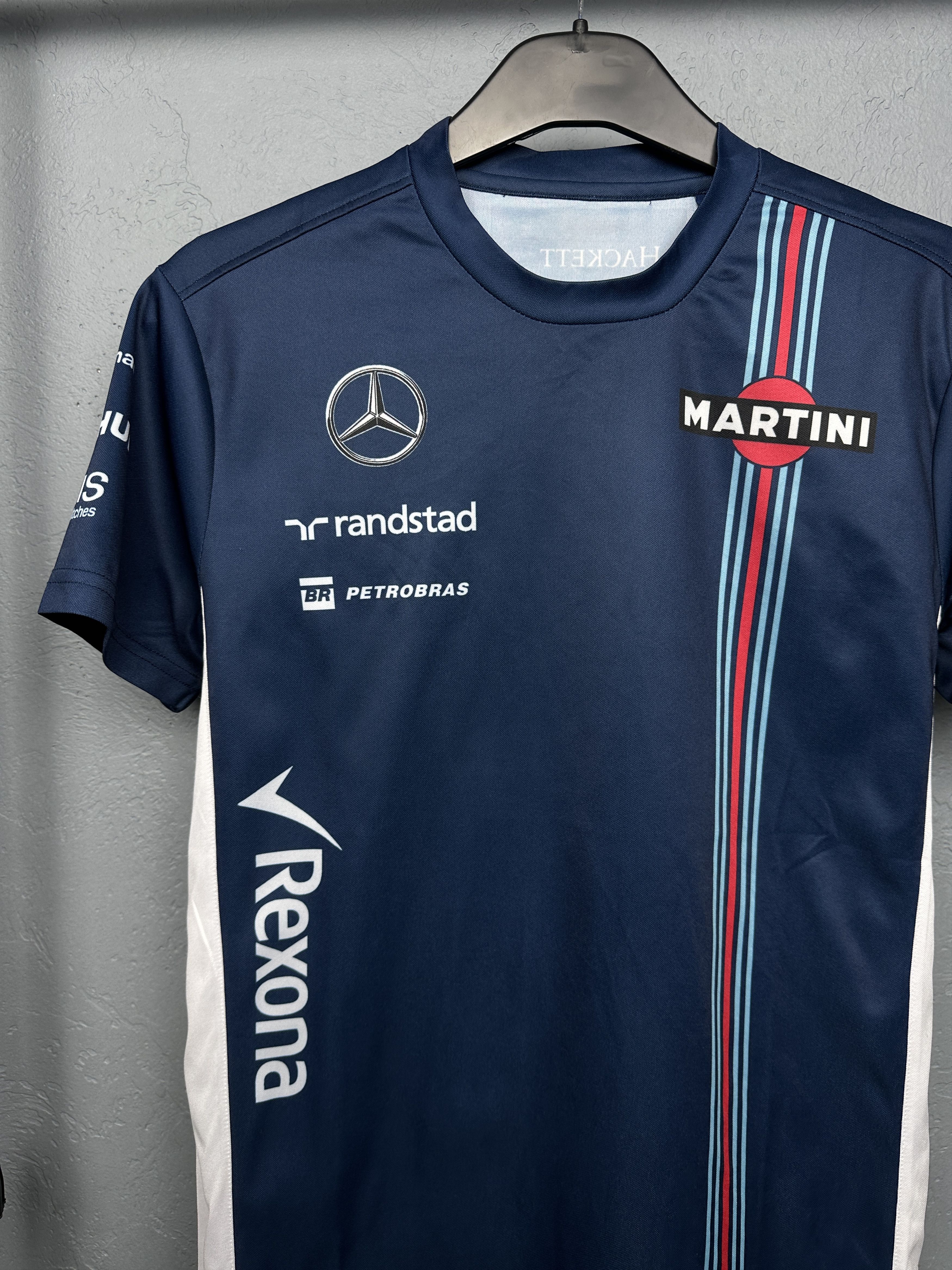 Hackett Williams Racing Mercedes Benz AMG Martini Racing T-Shirt Tee Size US M / EU 48-50 / 2 - 3 Thumbnail