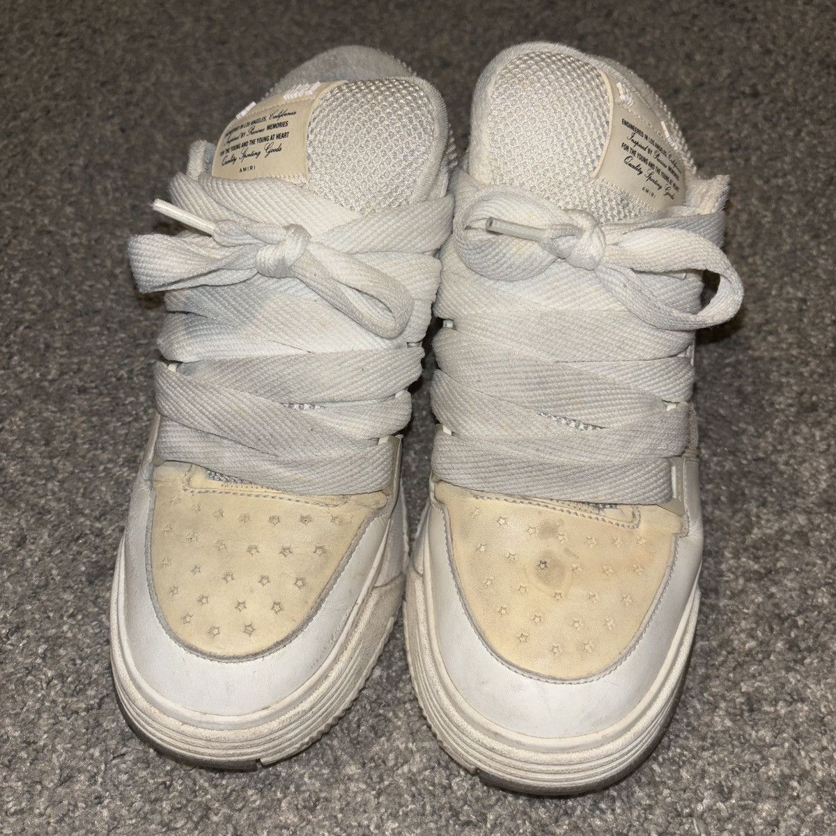 Amiri Amiri MA-1 White/Cream Size US 11 / EU 44 - 3 Thumbnail